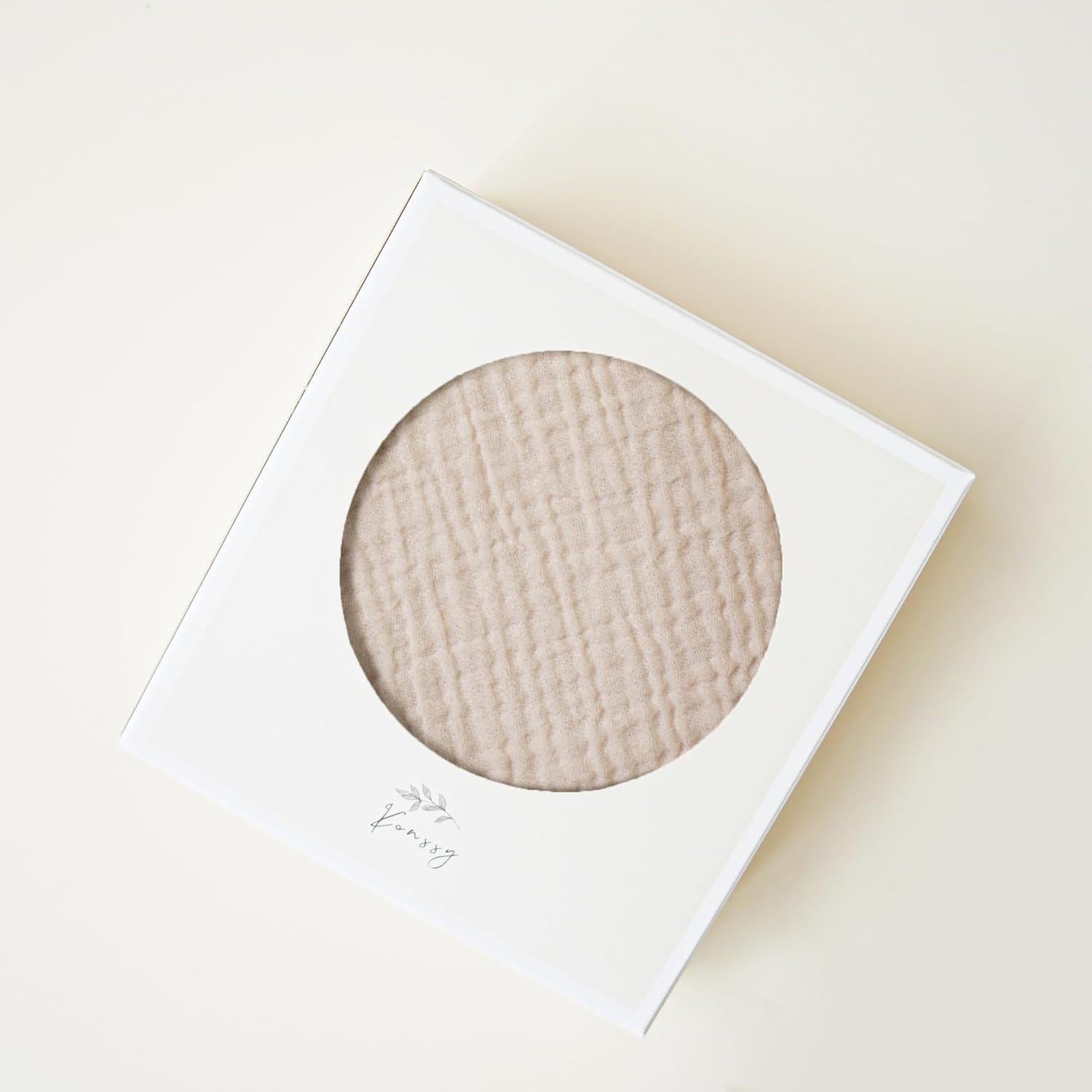 Fundas de Almohada de Lactancia Konssy 100% Algodón Muselina