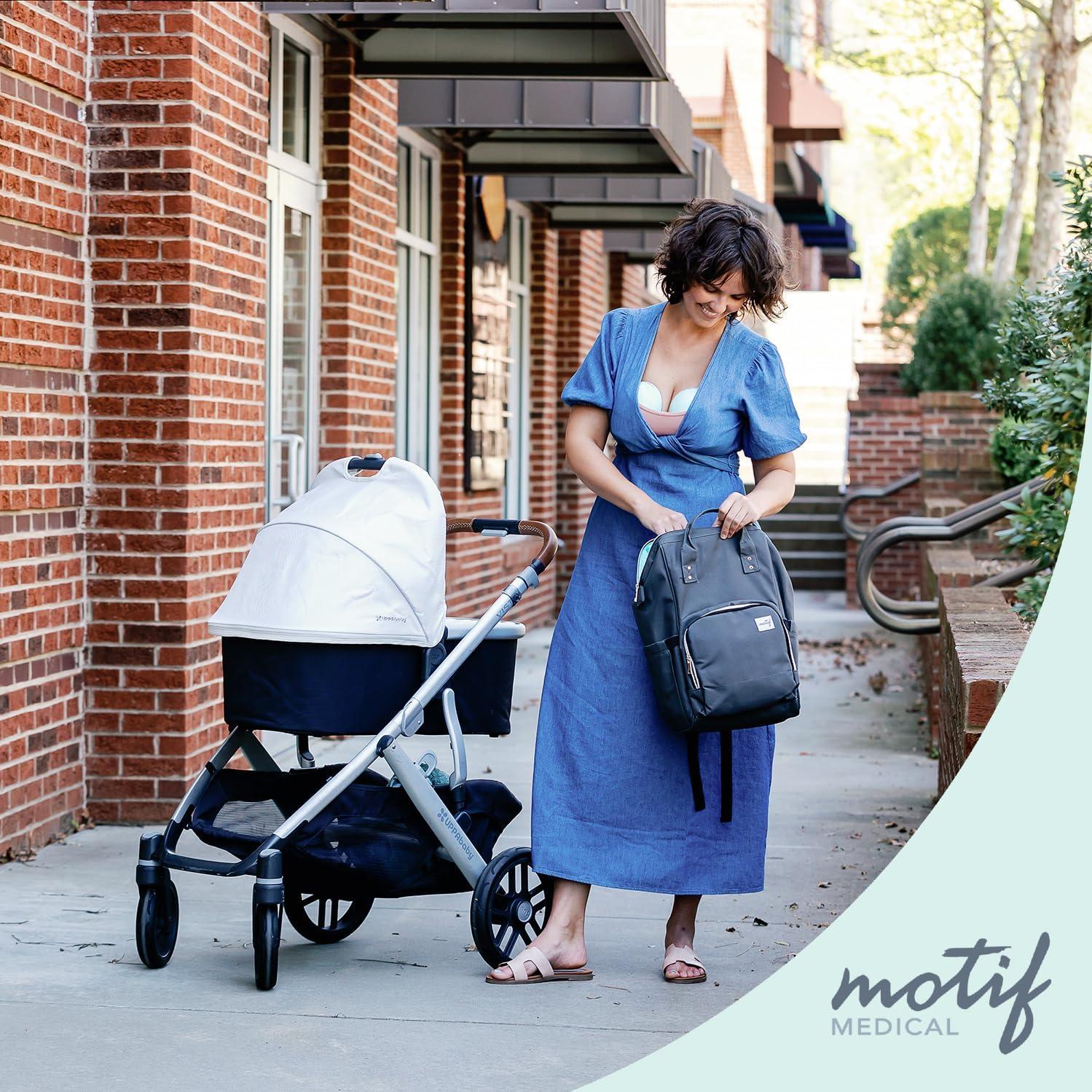 Mochila Aislada Motif Medical para Extractor de Leche - Gris