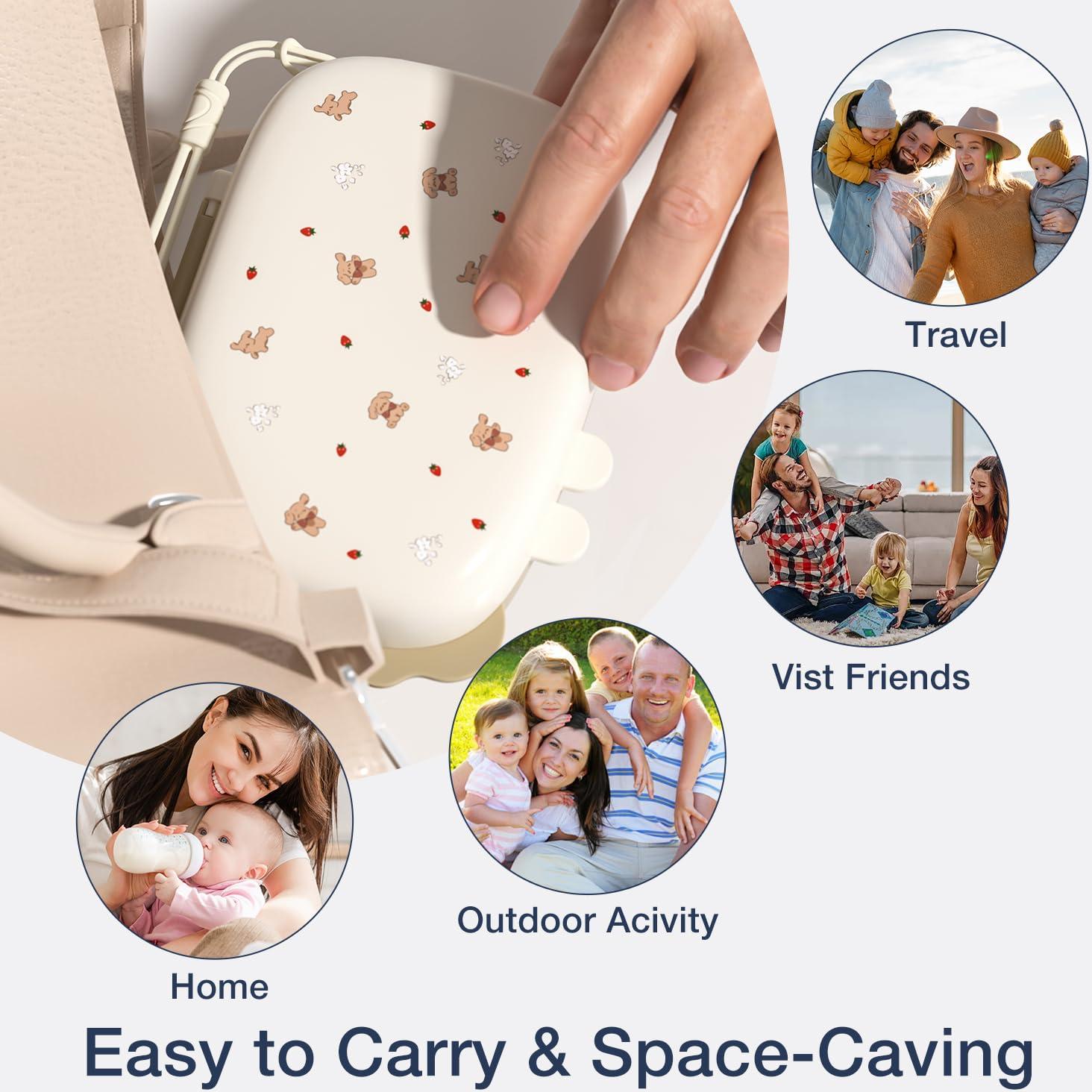 Kit de limpieza 6 en 1 para biberones Glusmami - Portátil y seguro