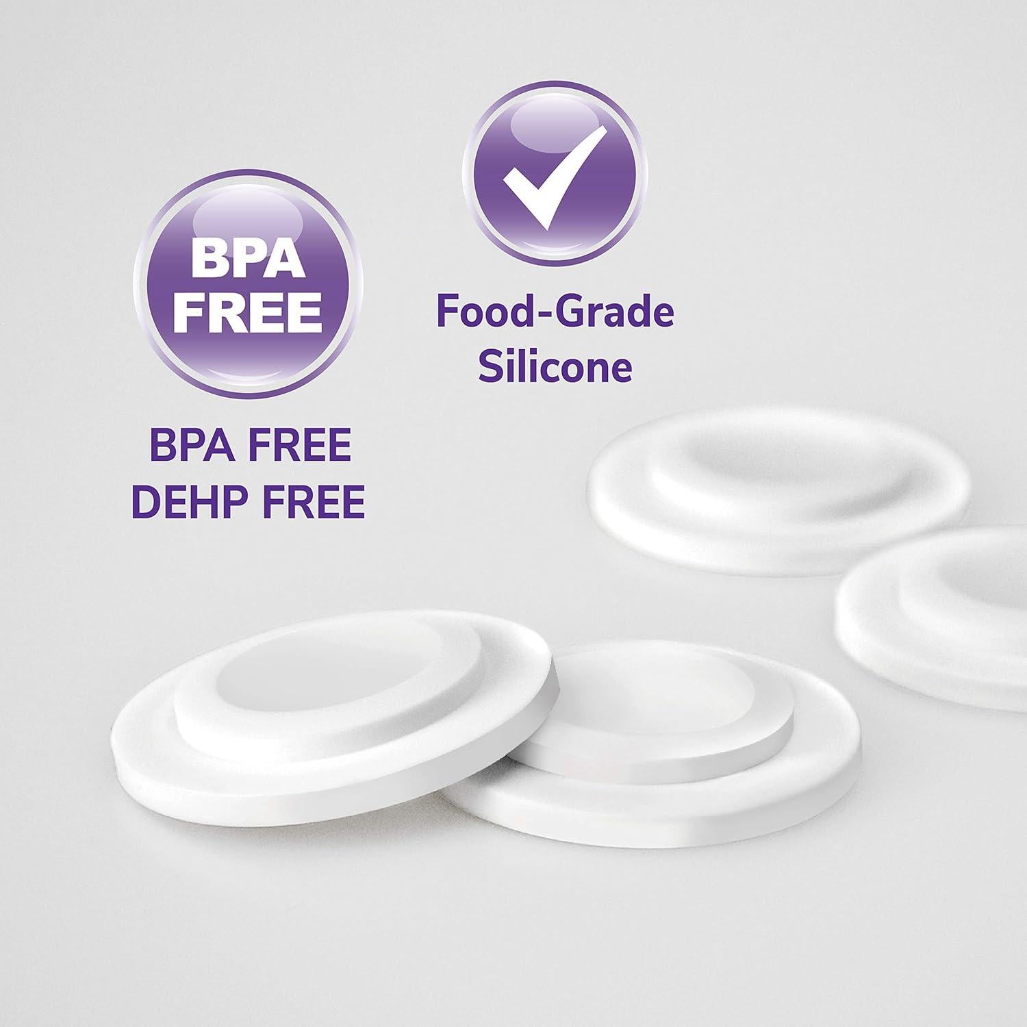 Discos de Sellado Maymom para Botellas Lansinoh - 8 Unidades