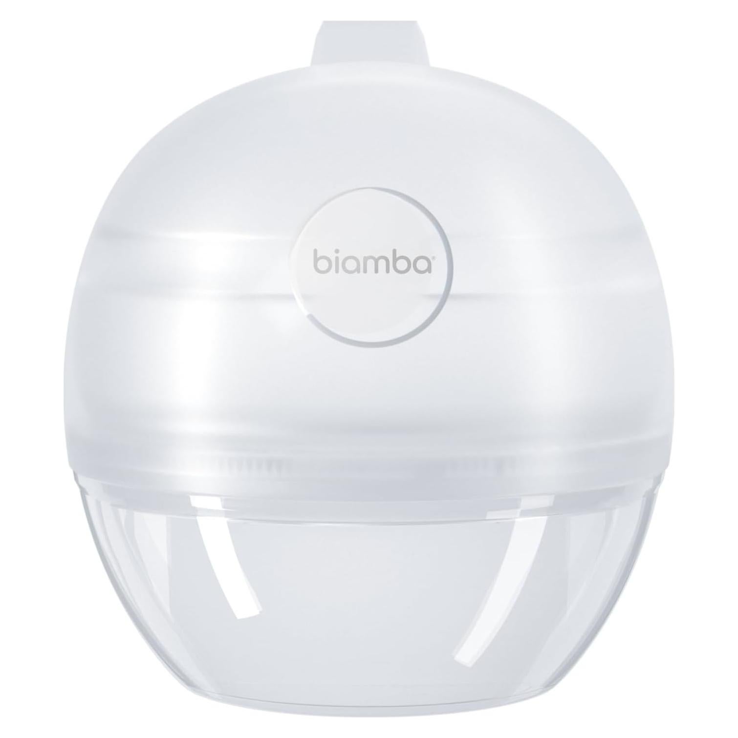 Extractor de Leche Materna Manual Biamba 2-en-1 Silicona
