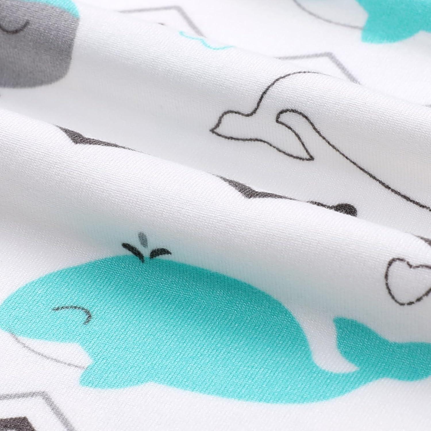 Funda de Almohada de Lactancia BROLEX - Paquete de 2 Elefante Ballena