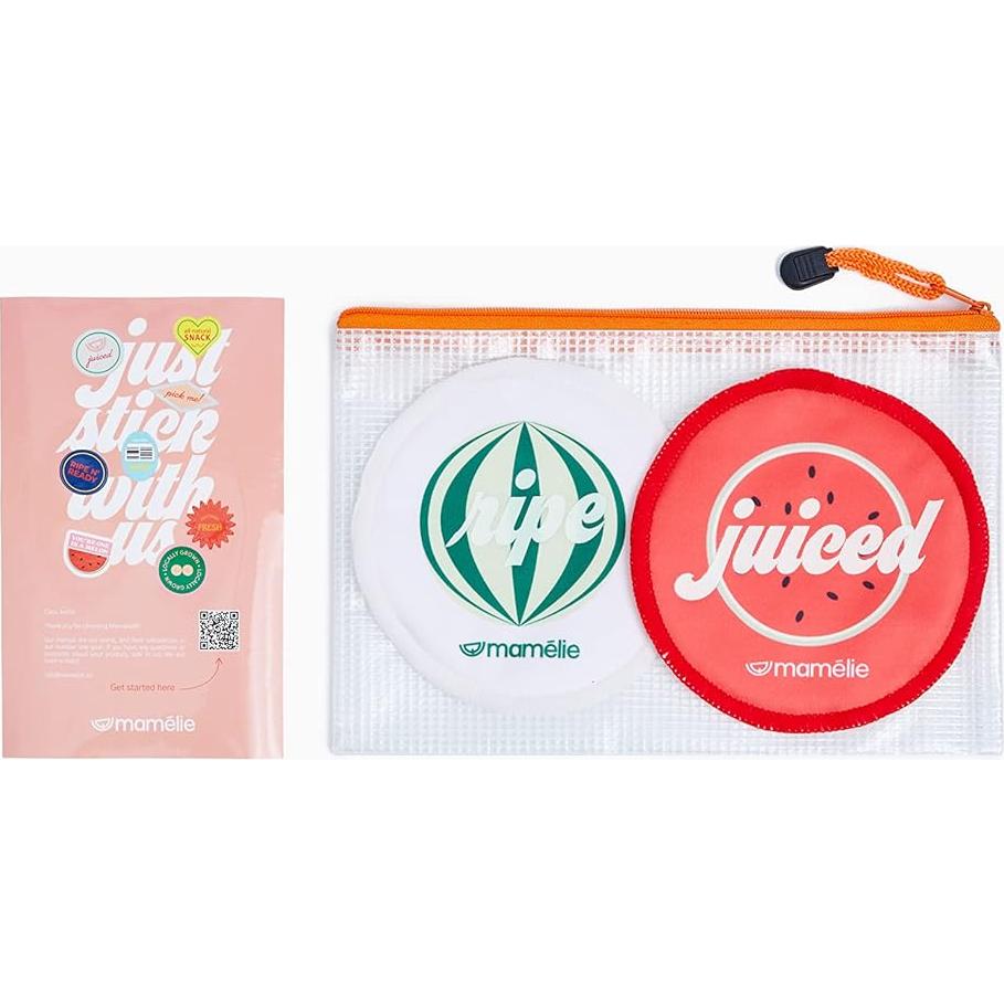 Almohadillas de Lactancia Reutilizables Mamélie® de Bambú Orgánico