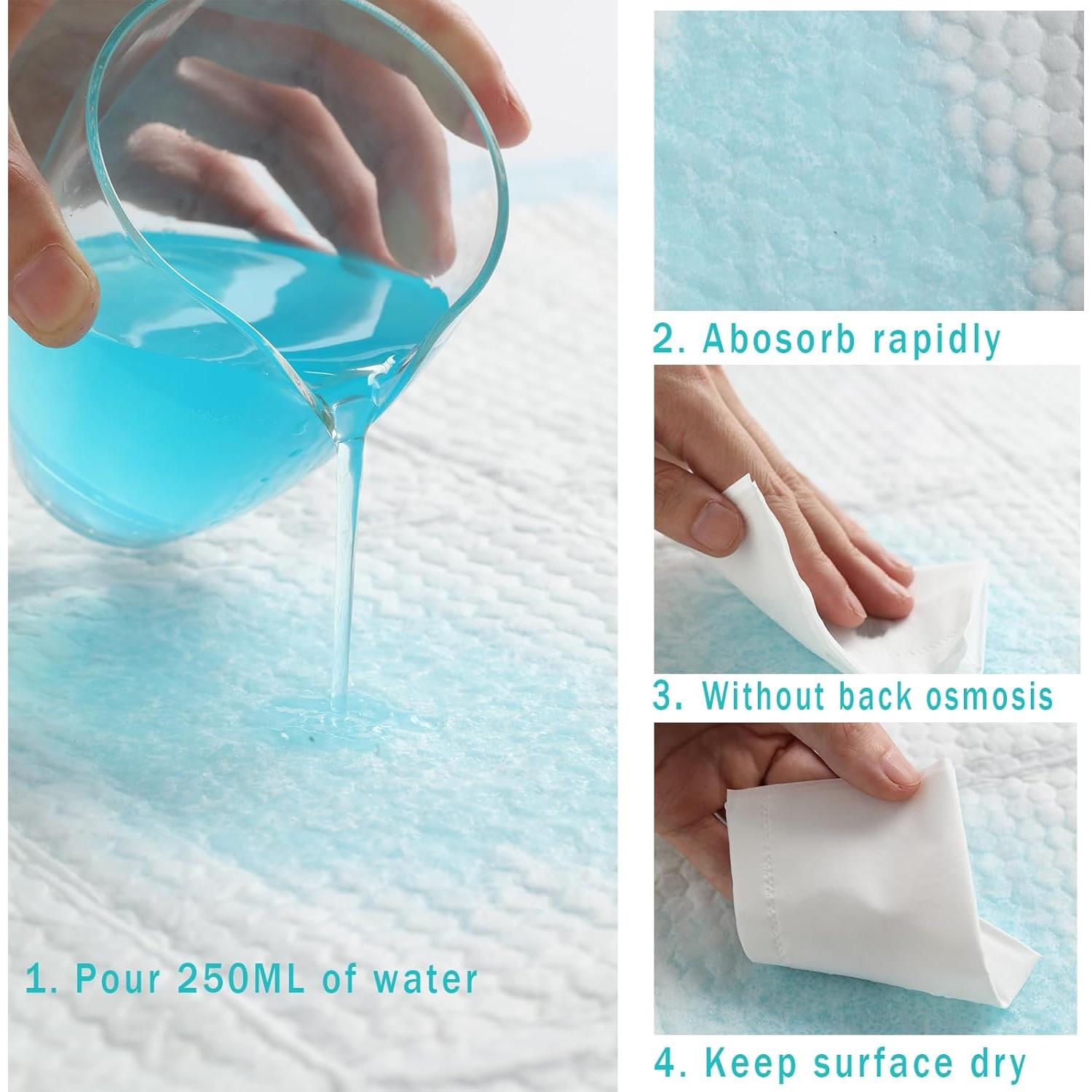 Almohadillas Desechables Nihao Honey 33x46 cm - 20 Unidades