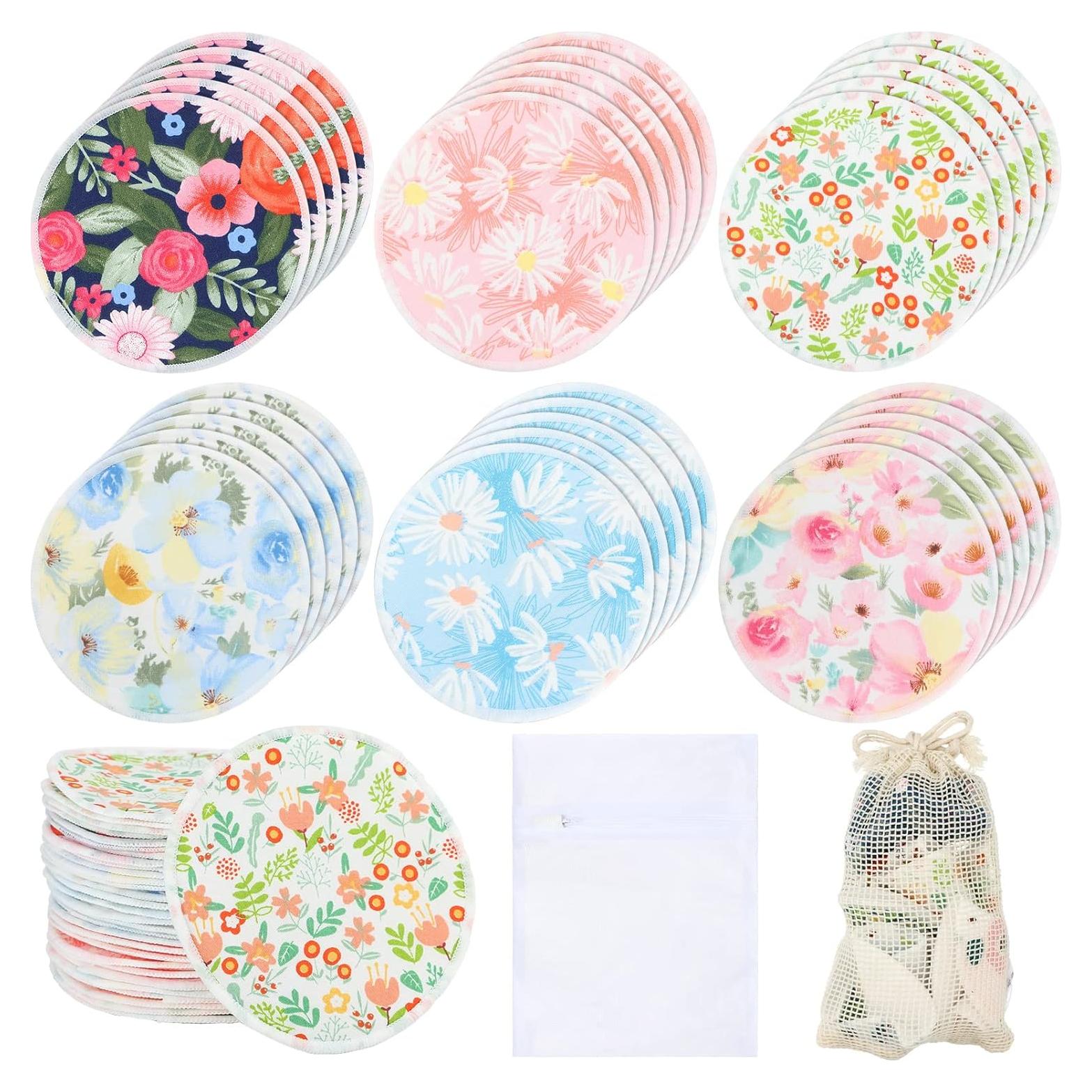 30 Almohadillas Reutilizables para Lactancia Sosation con Bolsas