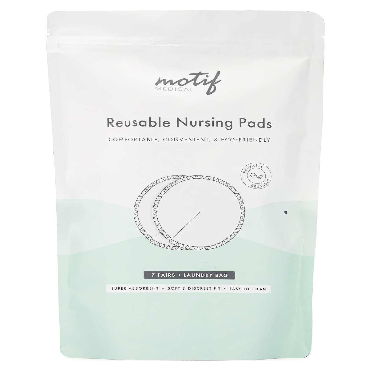 Almohadillas Reutilizables para Lactancia Motif Medical - 14 Piezas