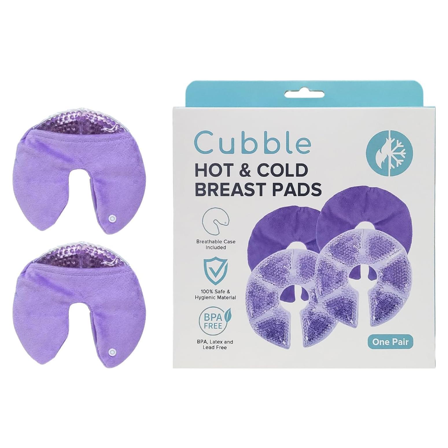 Compresas Terapéuticas de Gel Cubble para Lactancia - Calientes y Frías