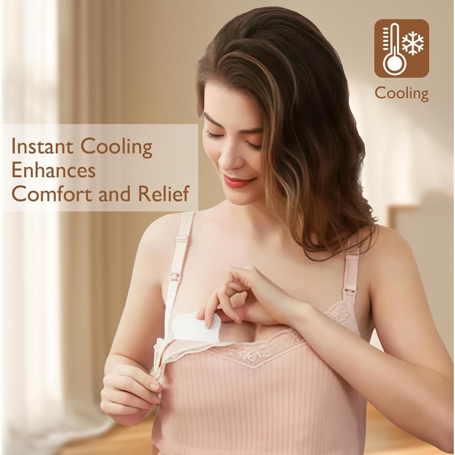 Almohadillas de Gel para Pezones Momfree - 12 Unidades Reutilizables