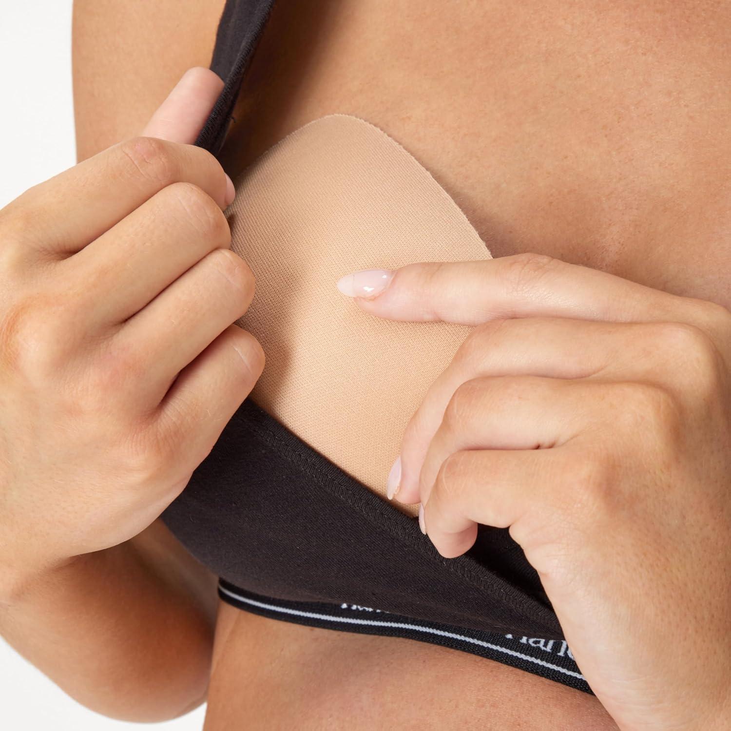 Almohadillas de Lactancia Reutilizables Hanes - 4 Piezas