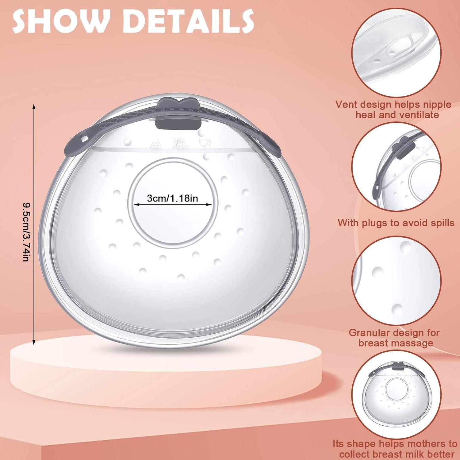 Colector de Leche Materna Lictin 70ml - 2 Pcs Silicona