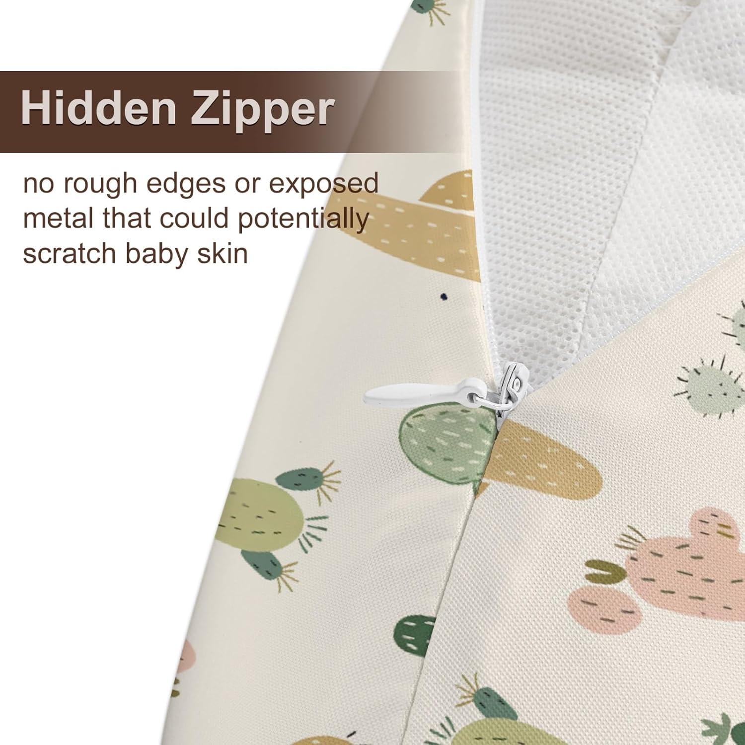 Funda de Almohada de Lactancia Cactus Occidental 46x56 cm