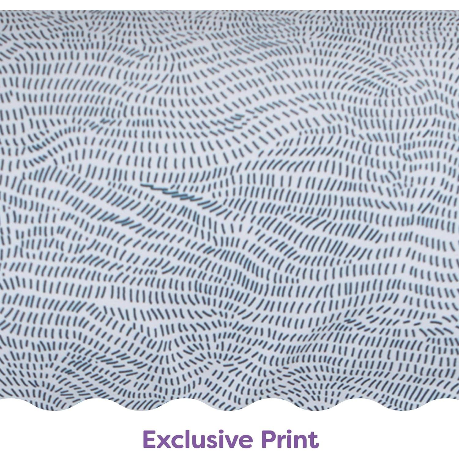 Almohada de Lactancia Boppy Azul Manchado - Ergonómica y Lavable