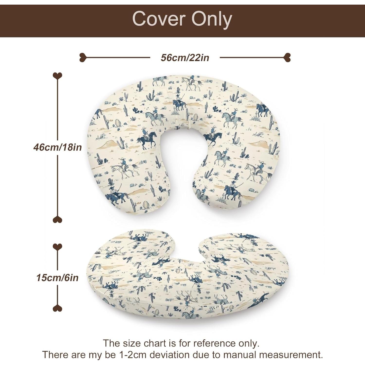 Funda de Almohada de Lactancia KuphiL10C Cactus Occidental 46x56 cm