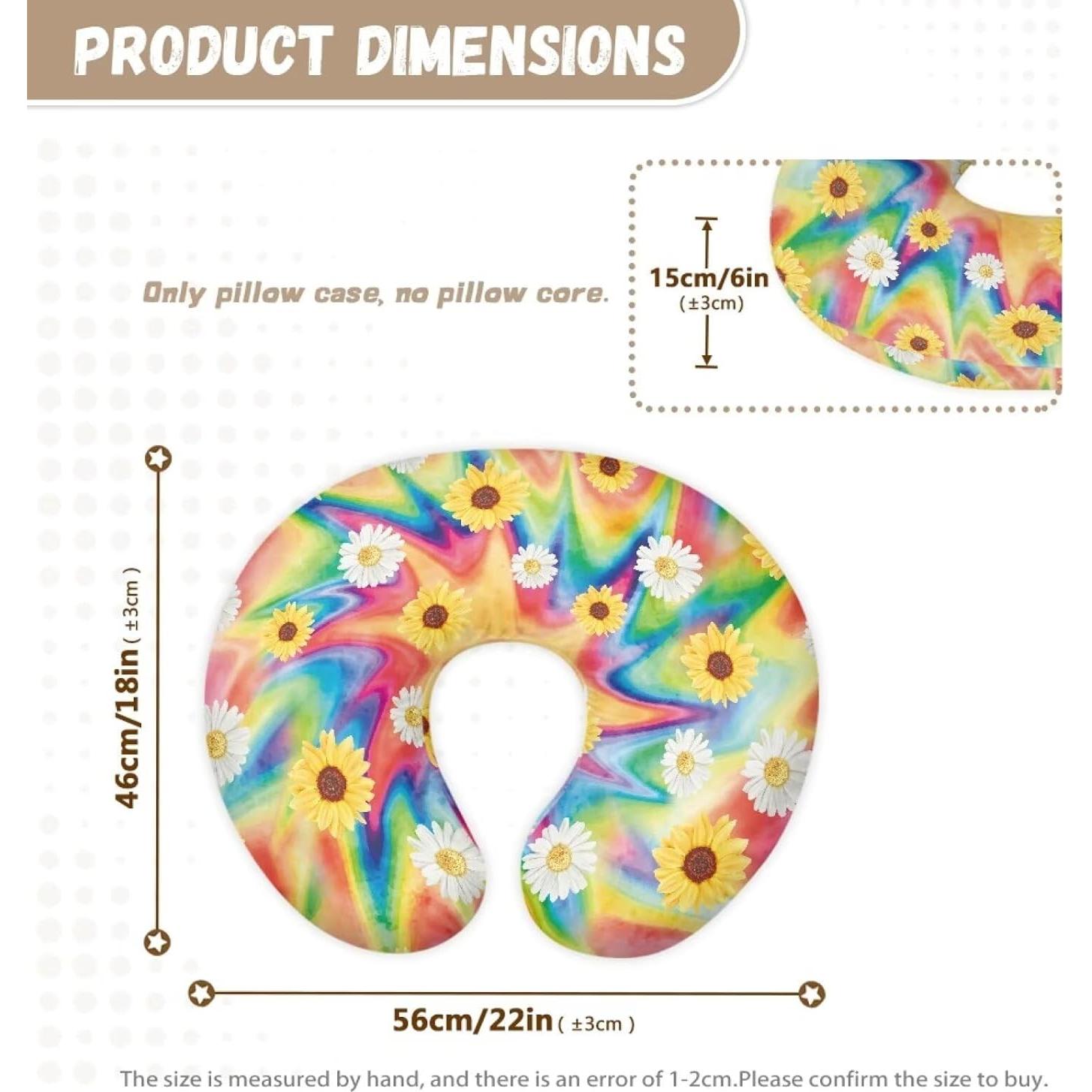 Funda de Almohada de Lactancia Tie Dye para Niña - 90g