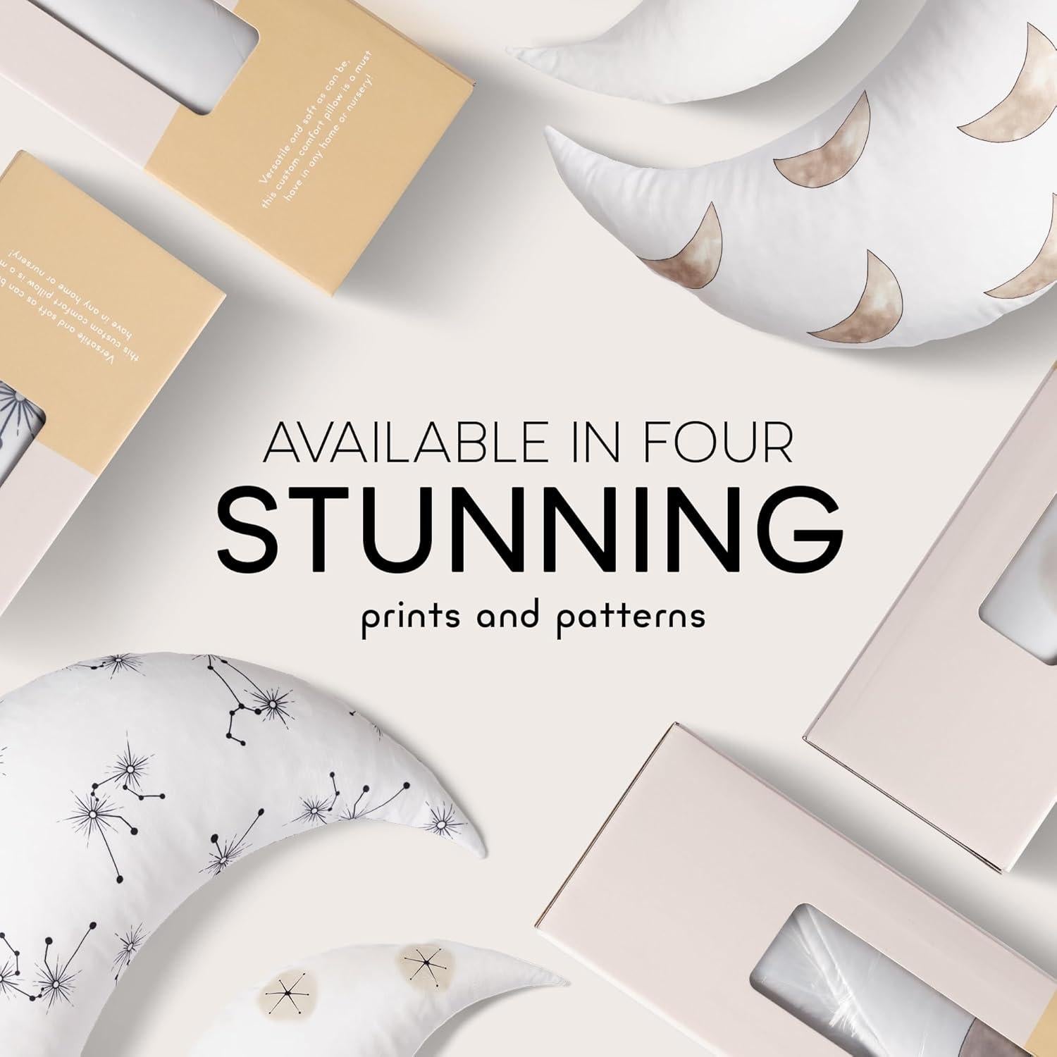 Almohada de Lactancia Moonjax Blanco Lunar 70x24 cm Espuma Viscoelástica