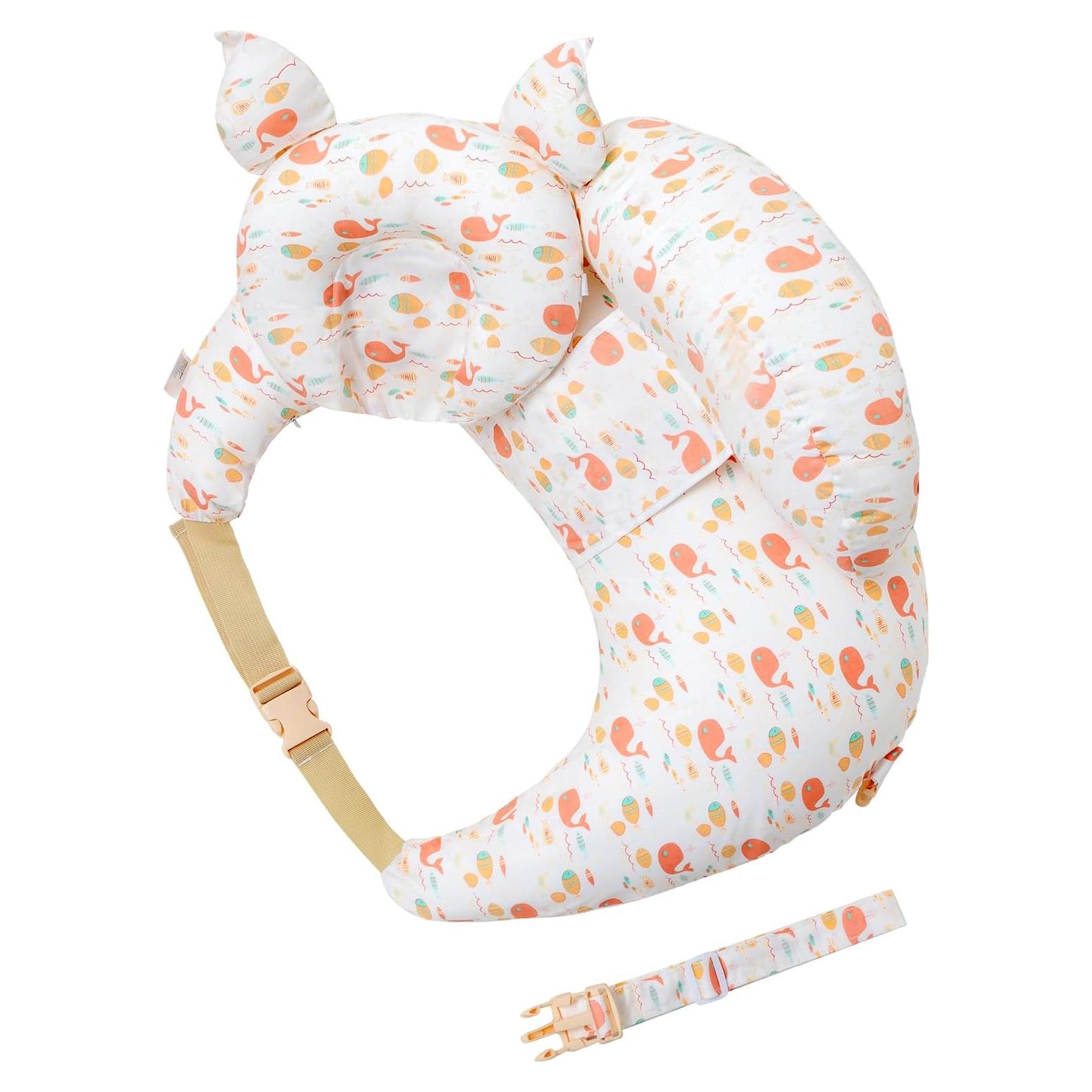 Almohada de Lactancia TinyTotsJoy Ajustable para Mamá y Bebé