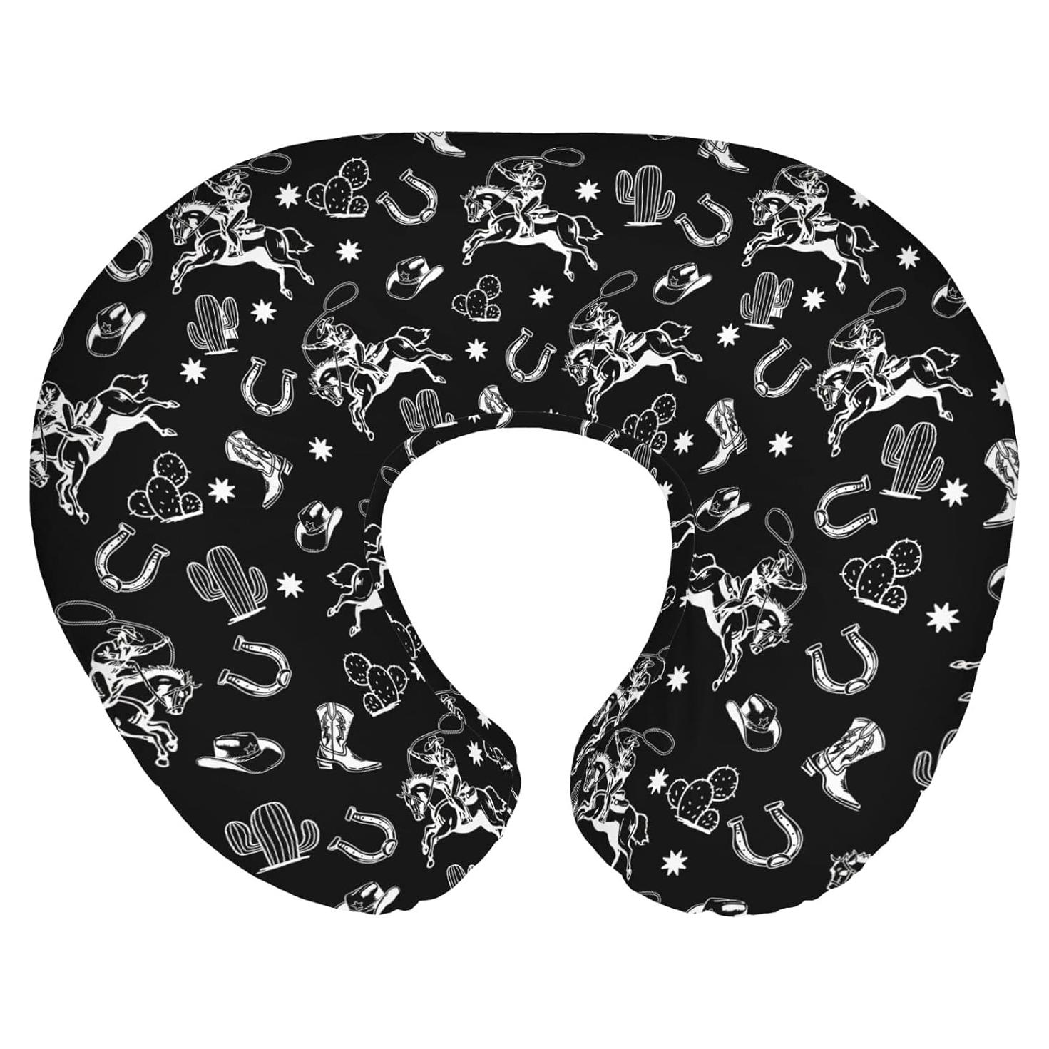 Funda de Almohada de Lactancia Country Western - Suave y Ajustable