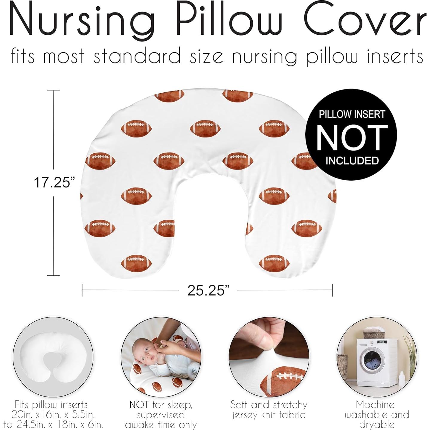 Cubierta de Almohada de Lactancia Sweet Jojo Designs 64x44 cm