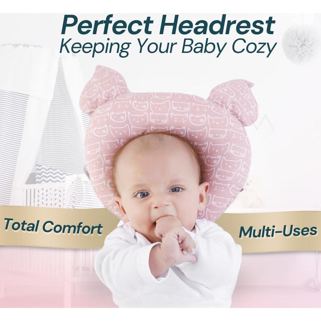 Cojín de Lactancia Blessique Rosa, Ergonomía y Comodidad