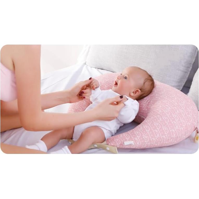 Cojín de Lactancia Blessique Rosa, Ergonomía y Comodidad