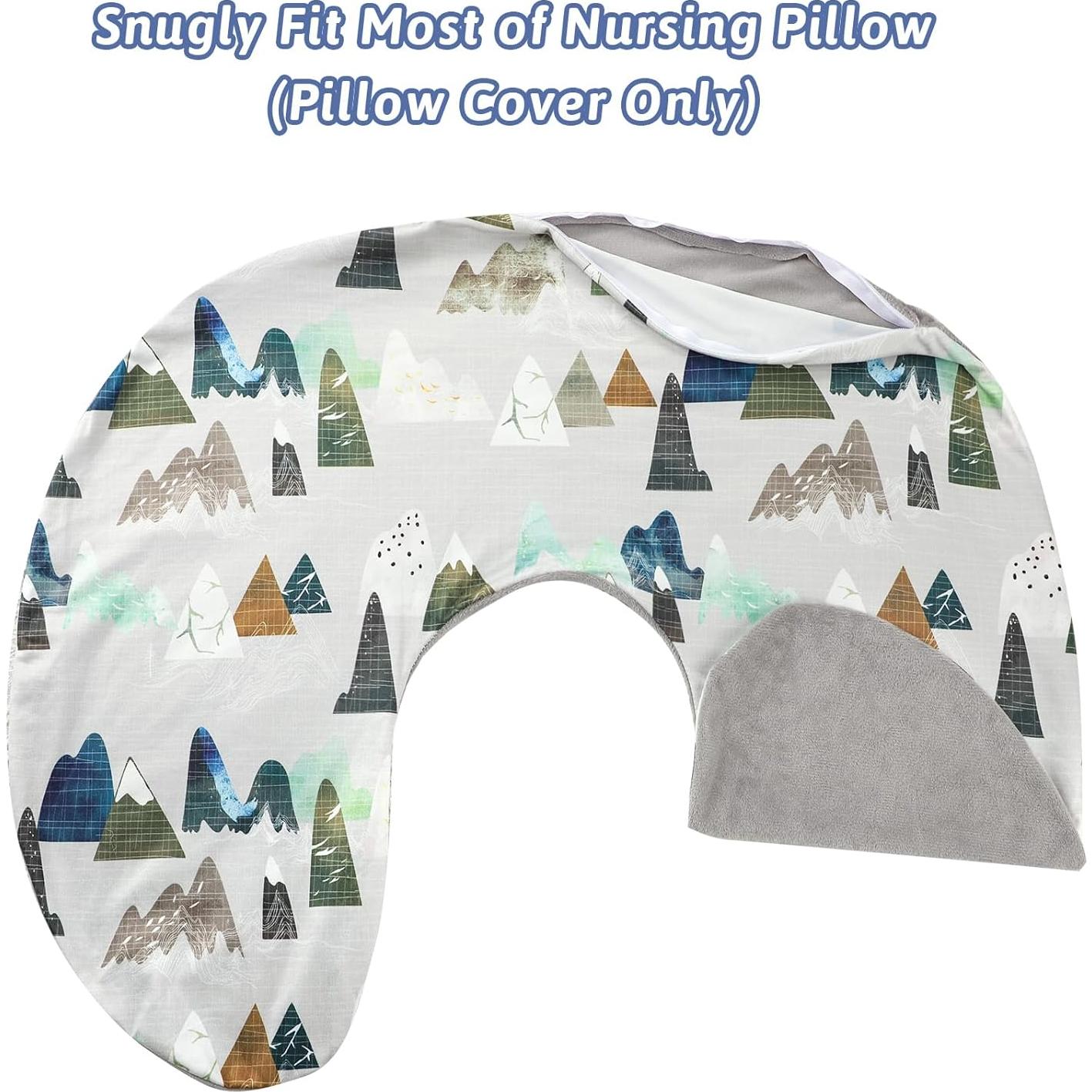 Funda de Almohada de Lactancia TANOFAR Montaña de Aventura