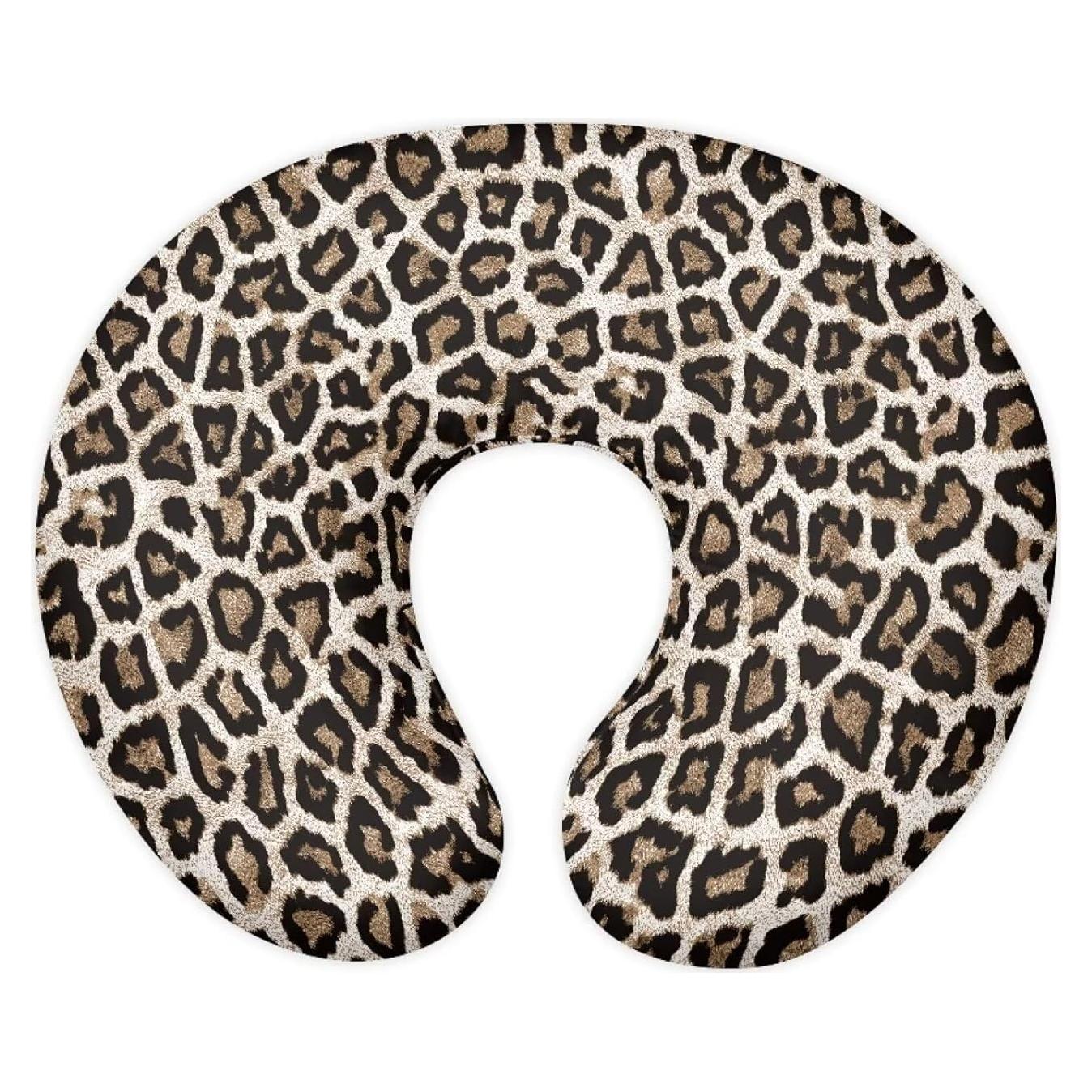 Funda de Almohada de Lactancia Mintulipy Leopardo 55.88x45.72 cm