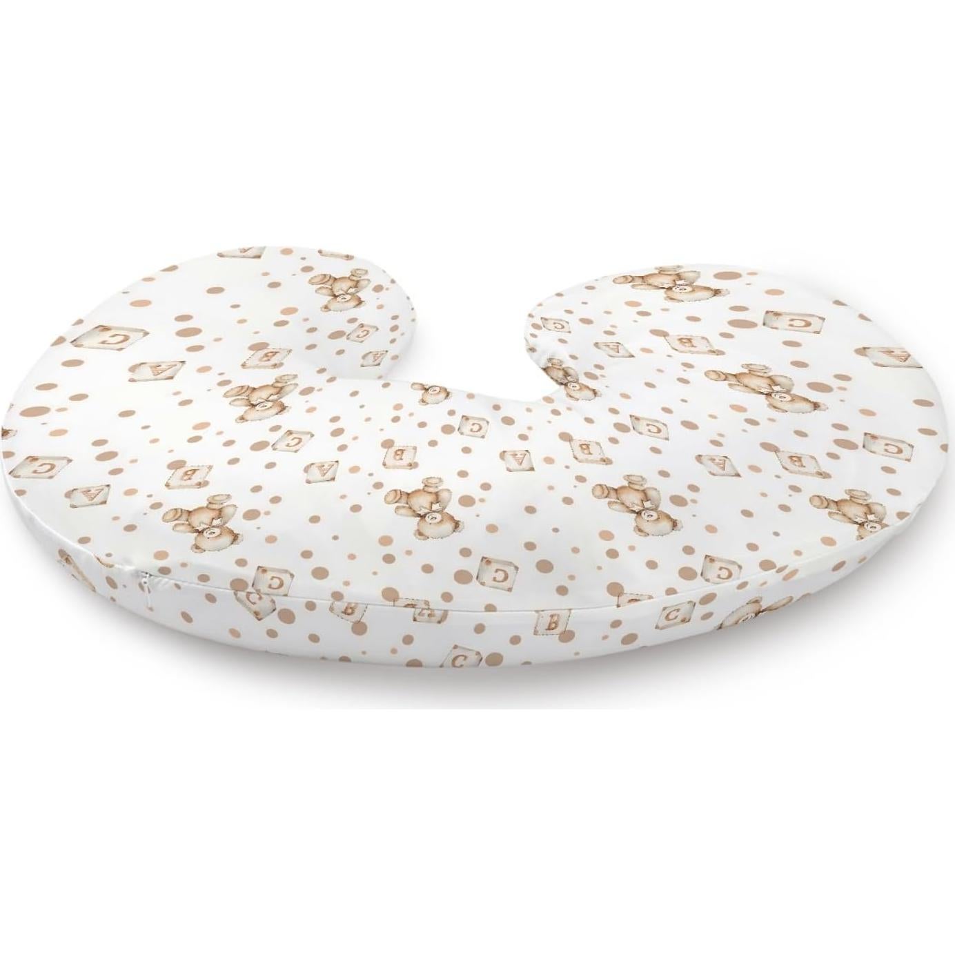 Funda de Almohada de Lactancia KuphiL10C, 46x56 cm, Osos Lindos