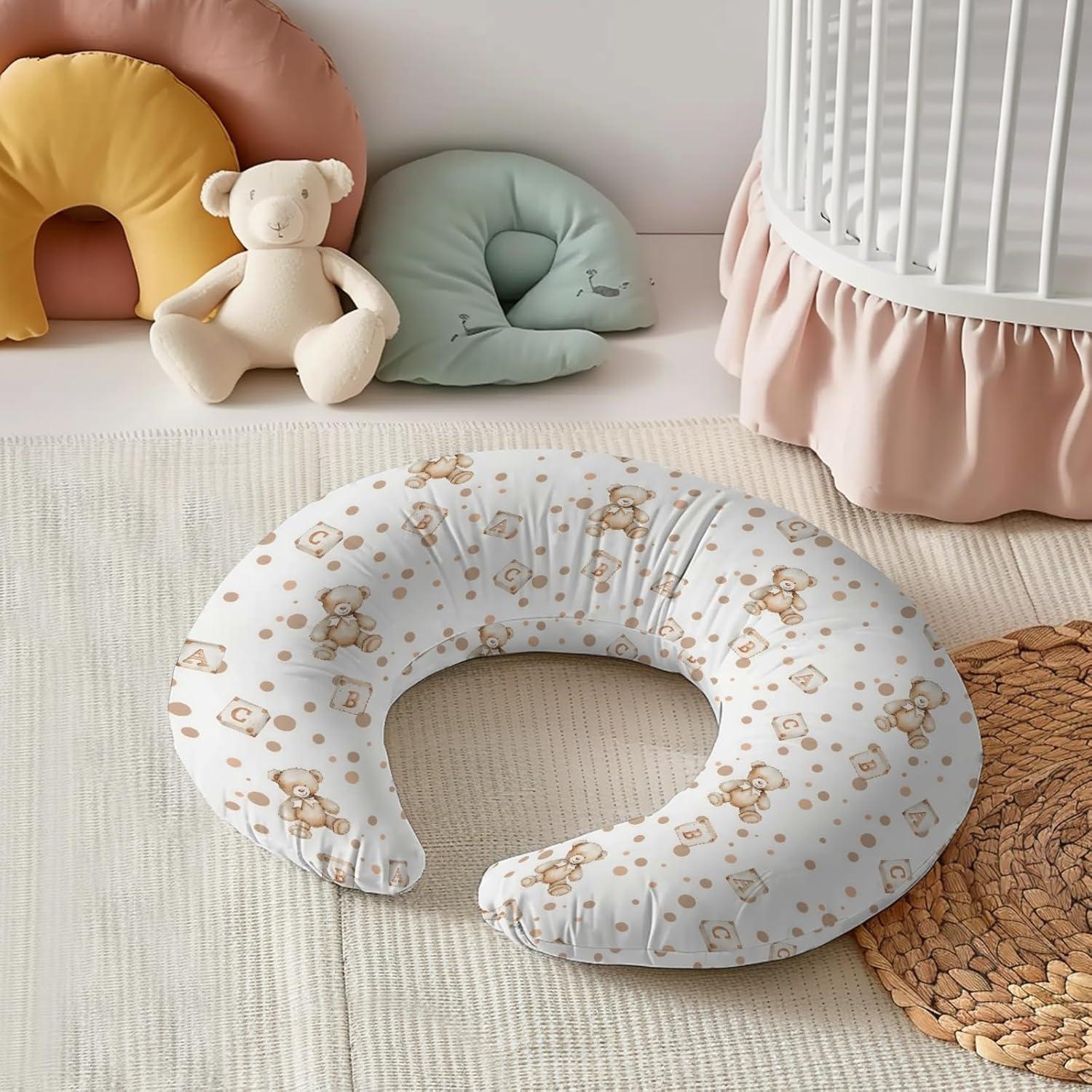 Funda de Almohada de Lactancia KuphiL10C, 46x56 cm, Osos Lindos