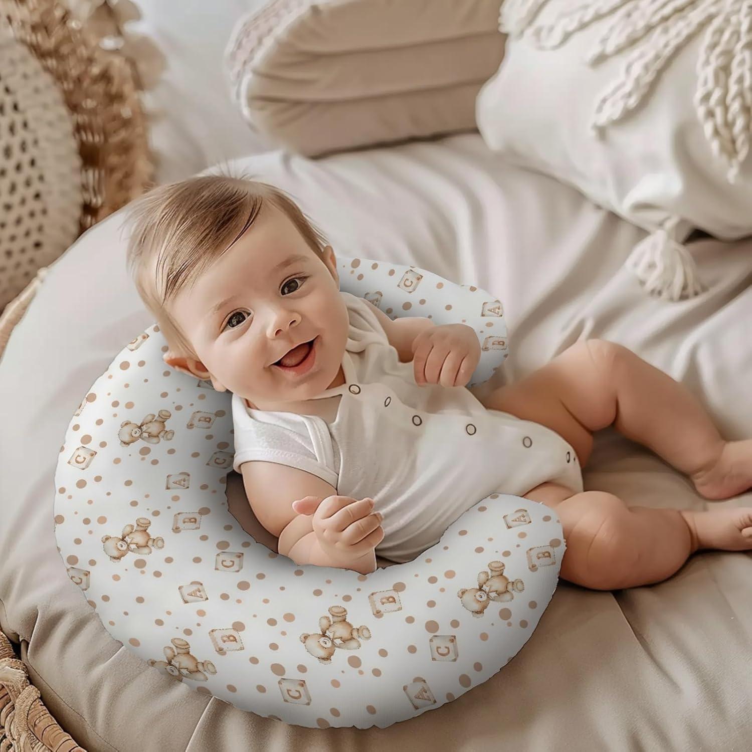 Funda de Almohada de Lactancia KuphiL10C, 46x56 cm, Osos Lindos