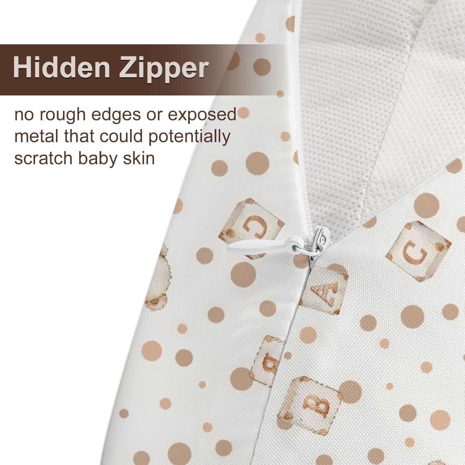 Funda de Almohada de Lactancia KuphiL10C, 46x56 cm, Osos Lindos