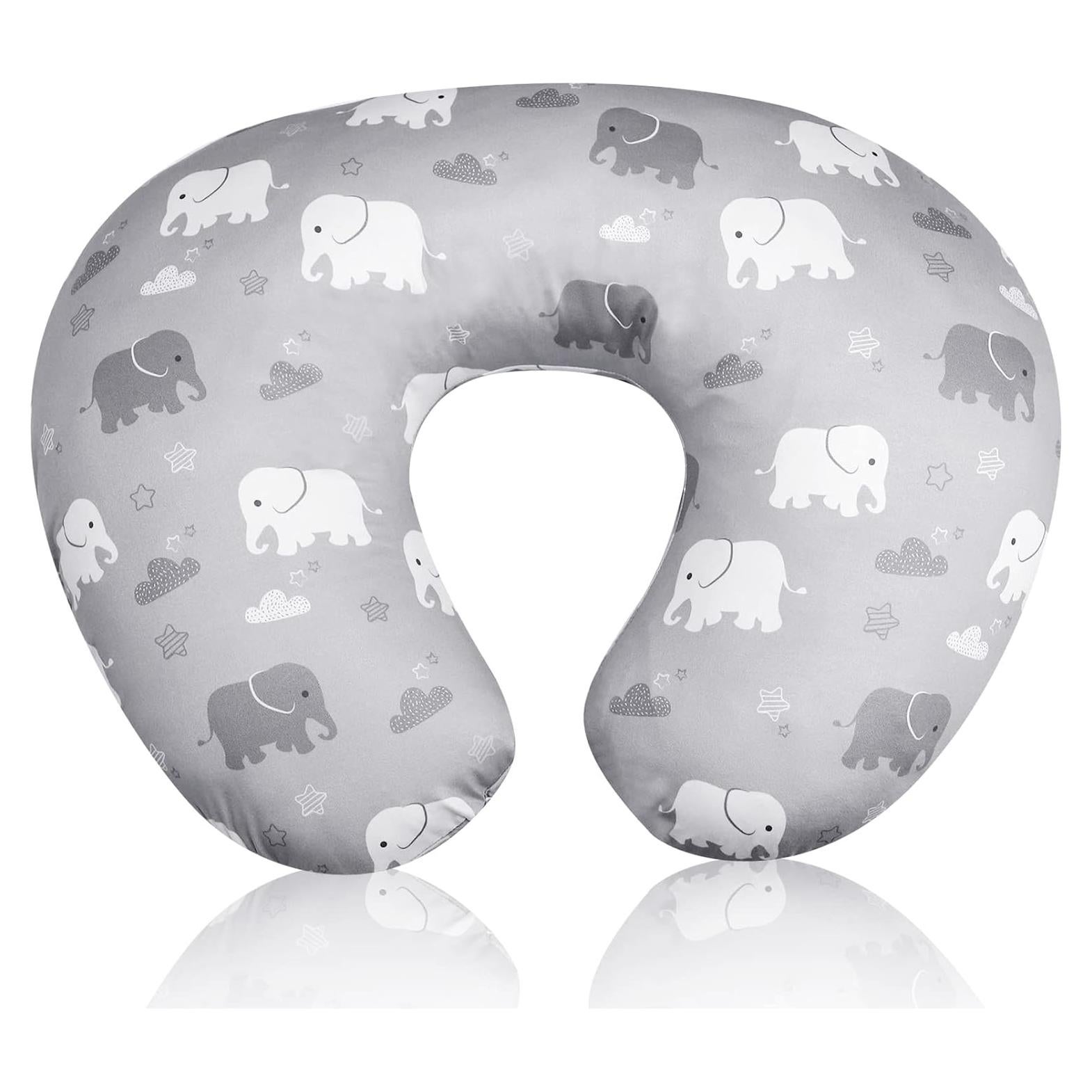 Funda de Almohada de Lactancia TANOFAR Elefante Suave y Transpirable