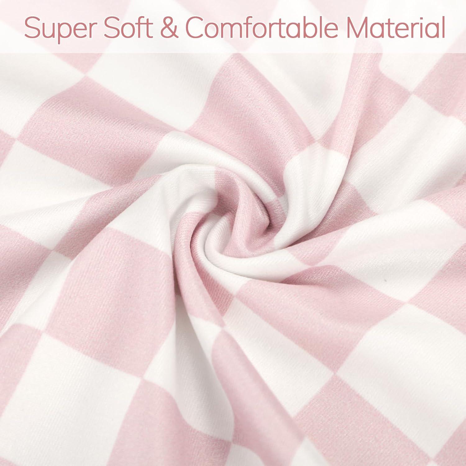 Funda de Almohada de Lactancia Rosa Desmontable 45.7x56.8 cm