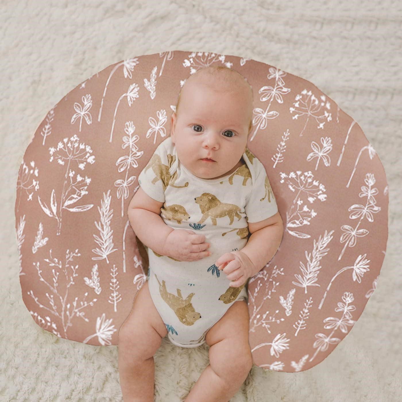 Funda de Almohada de Lactancia Little Jump Floral Vintage - 2 Pzas