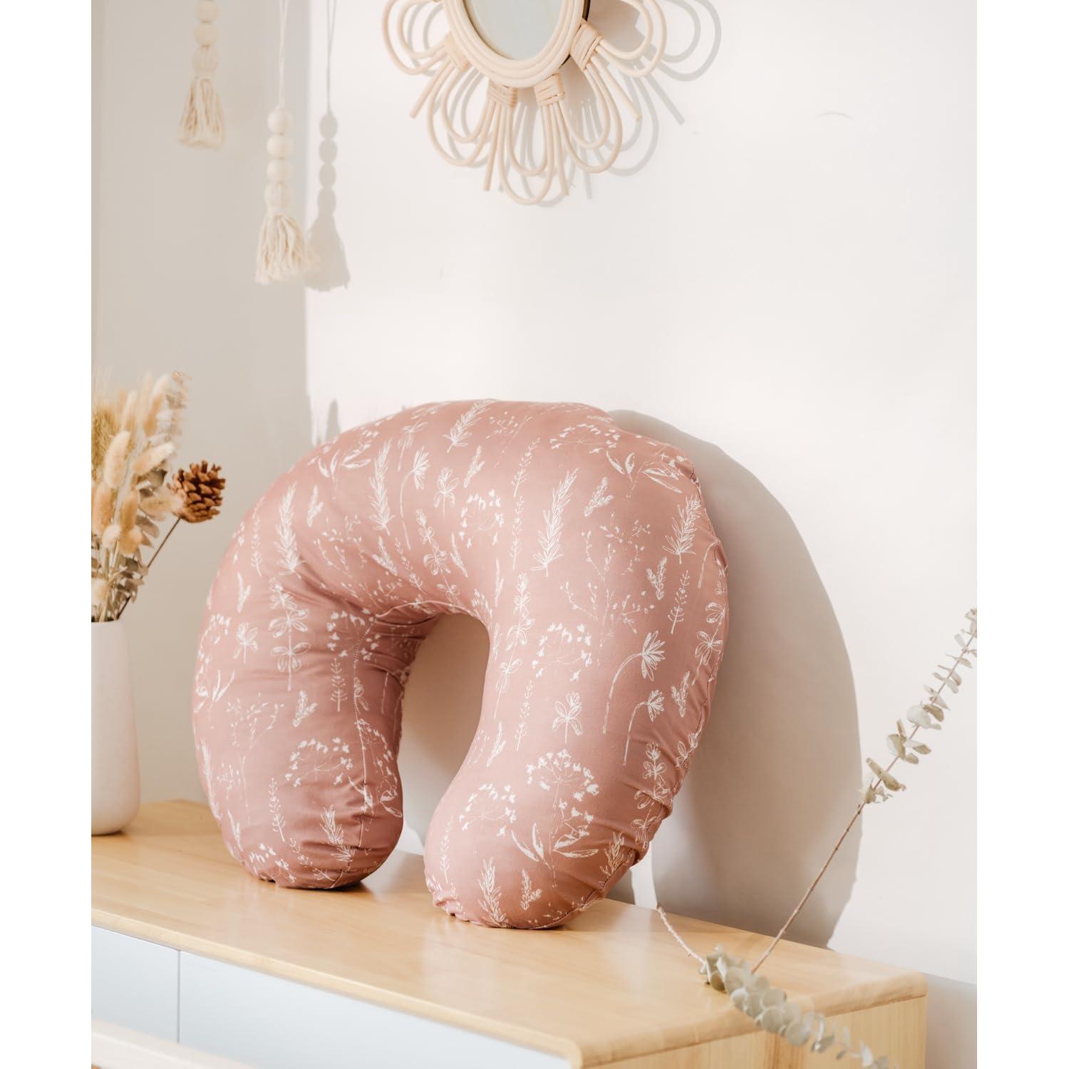 Funda de Almohada de Lactancia Little Jump Floral Vintage - 2 Pzas