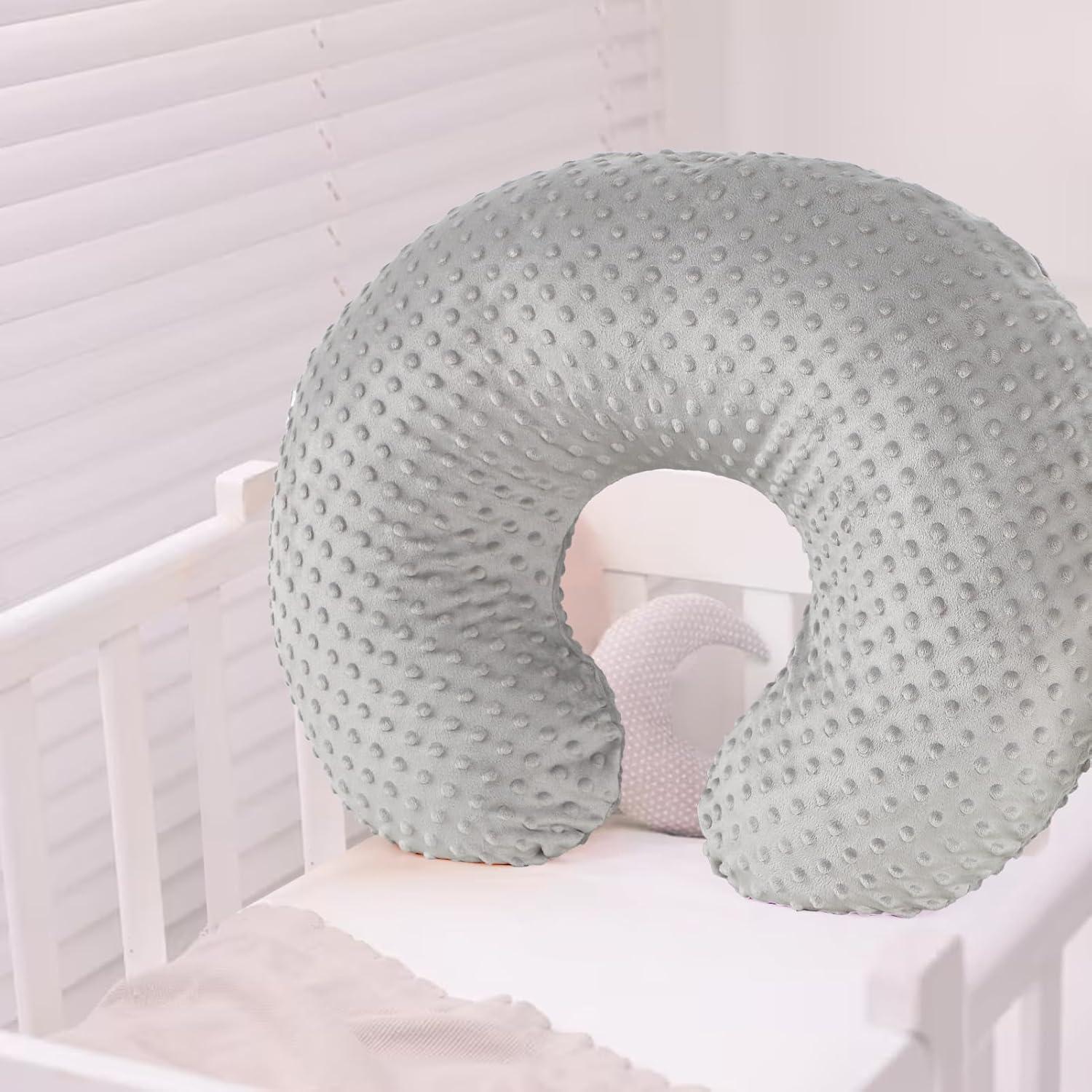 Funda de Almohada de Lactancia GFU Gris Suave 57x45 cm