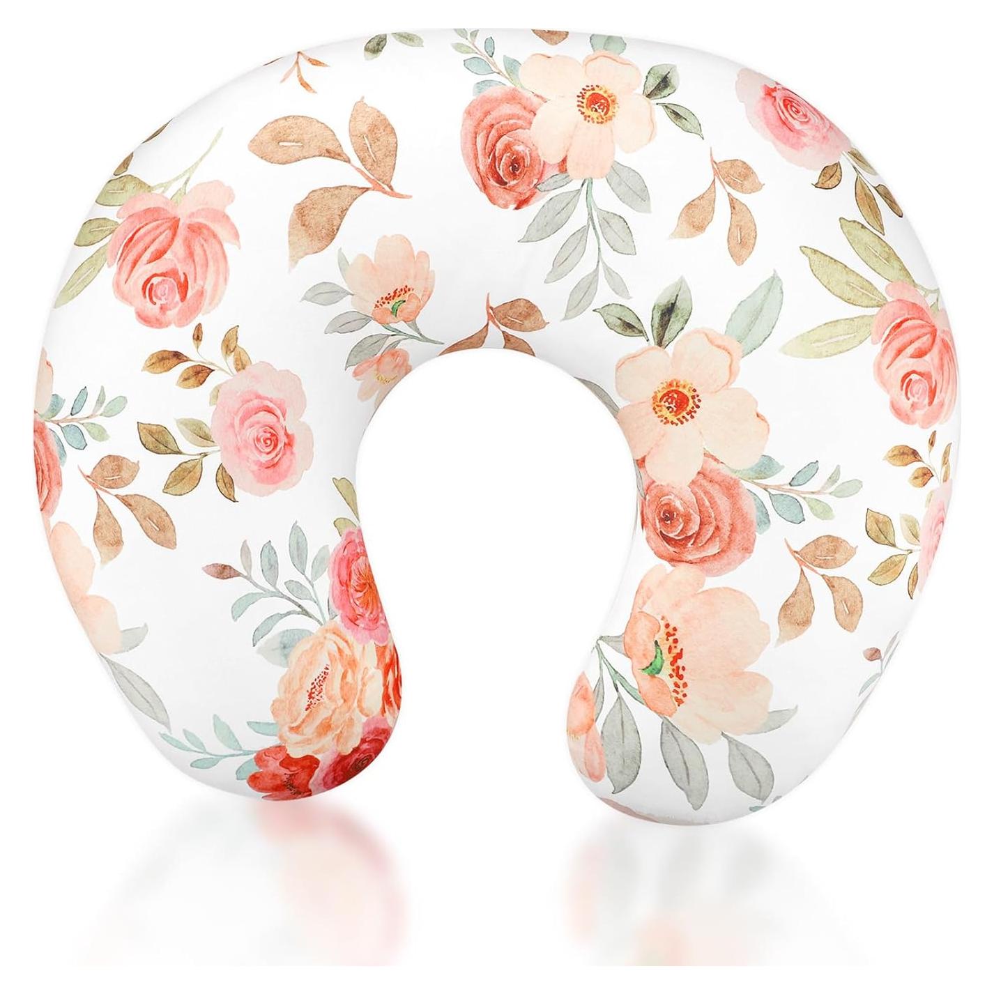 Funda de Almohada de Lactancia WINGHENLEE Floral Suave 1 Unidad