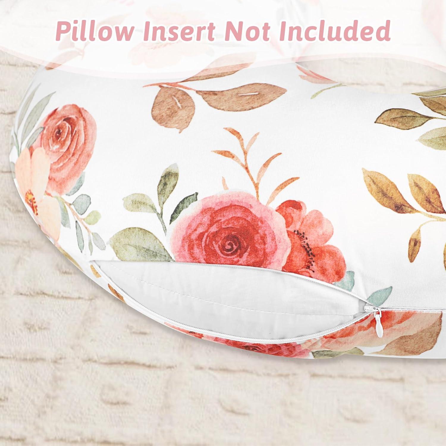 Funda de Almohada de Lactancia WINGHENLEE Floral Suave 1 Unidad