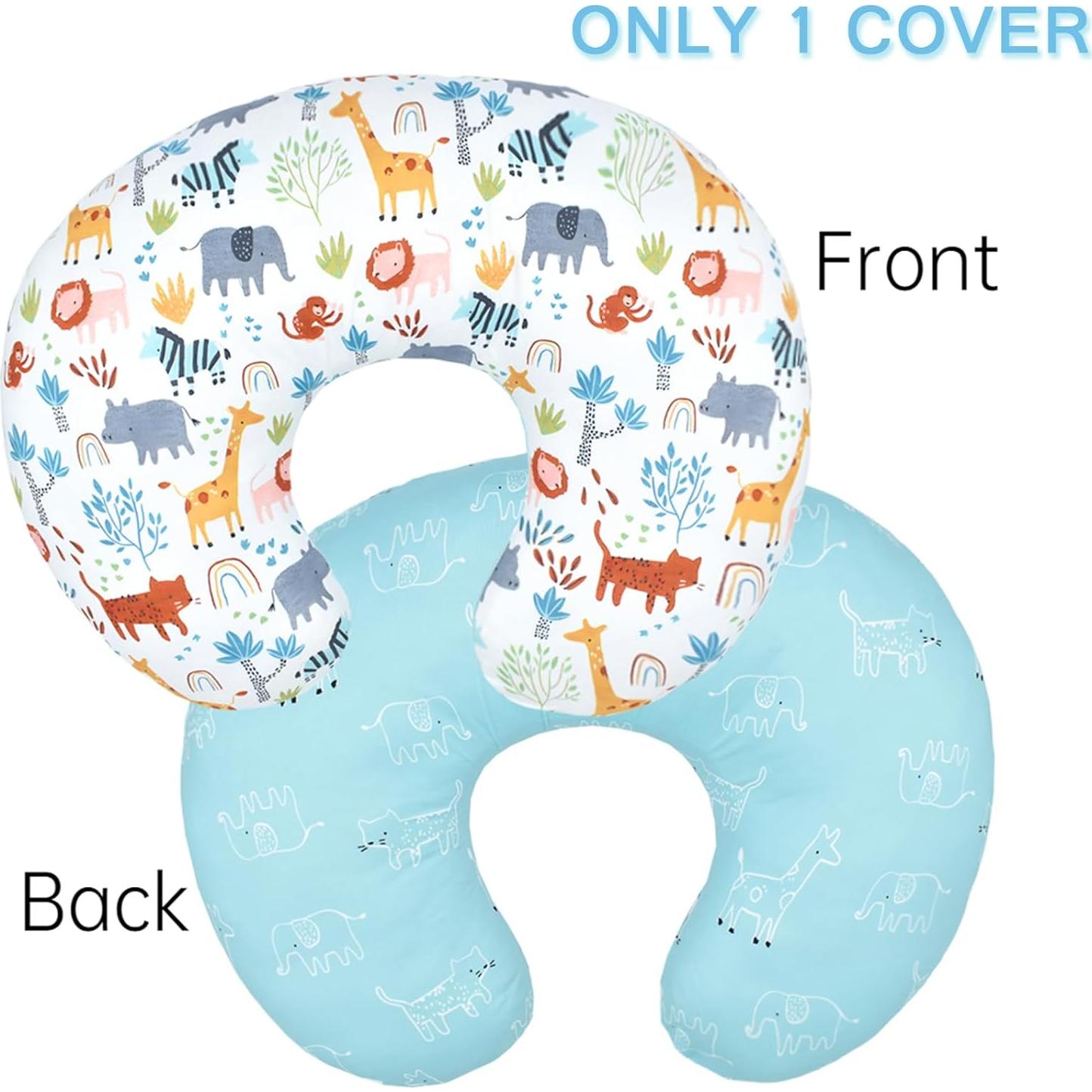 Funda de Almohada de Lactancia Winmany 57x45.5cm Animales Bonitos