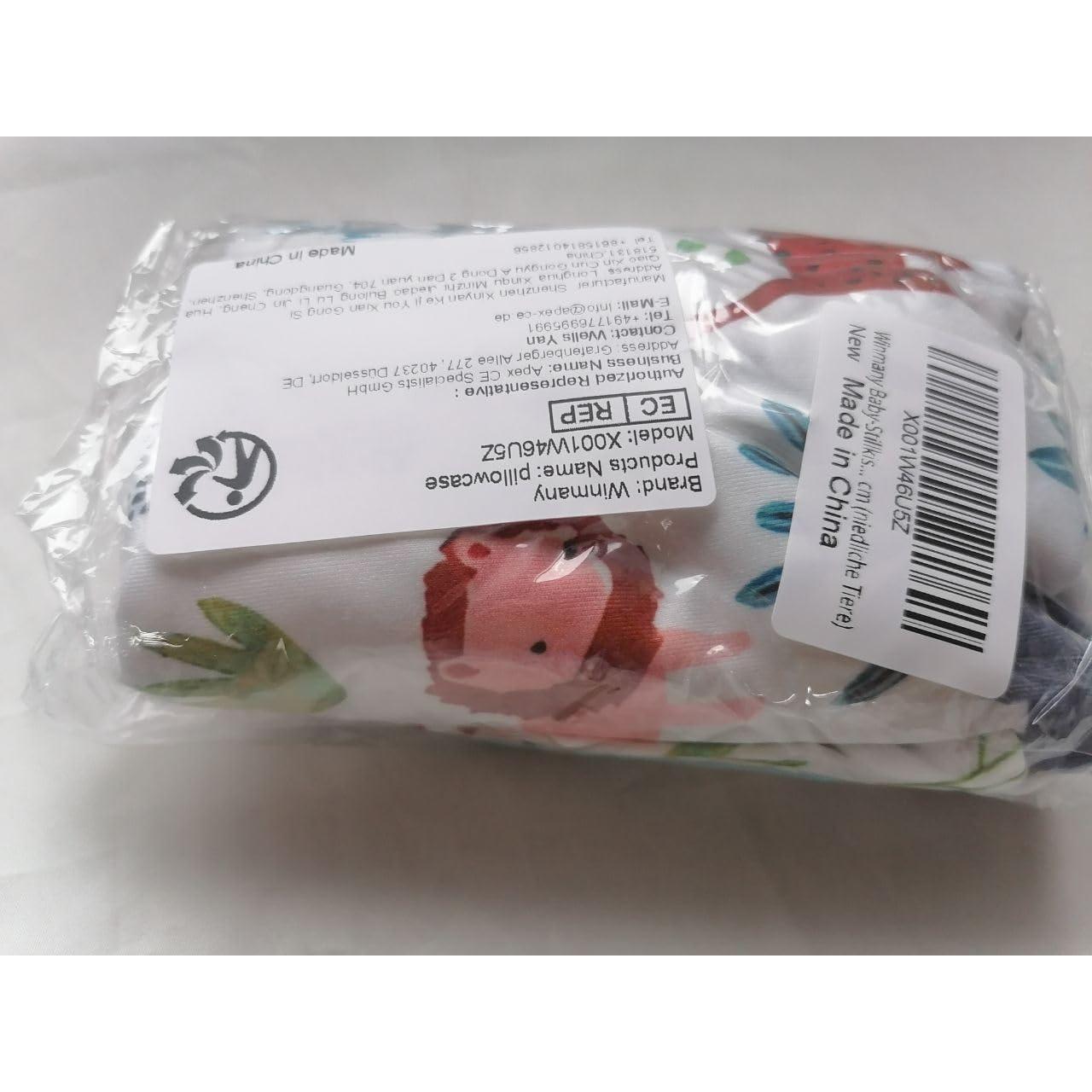 Funda de Almohada de Lactancia Winmany 57x45.5cm Animales Bonitos