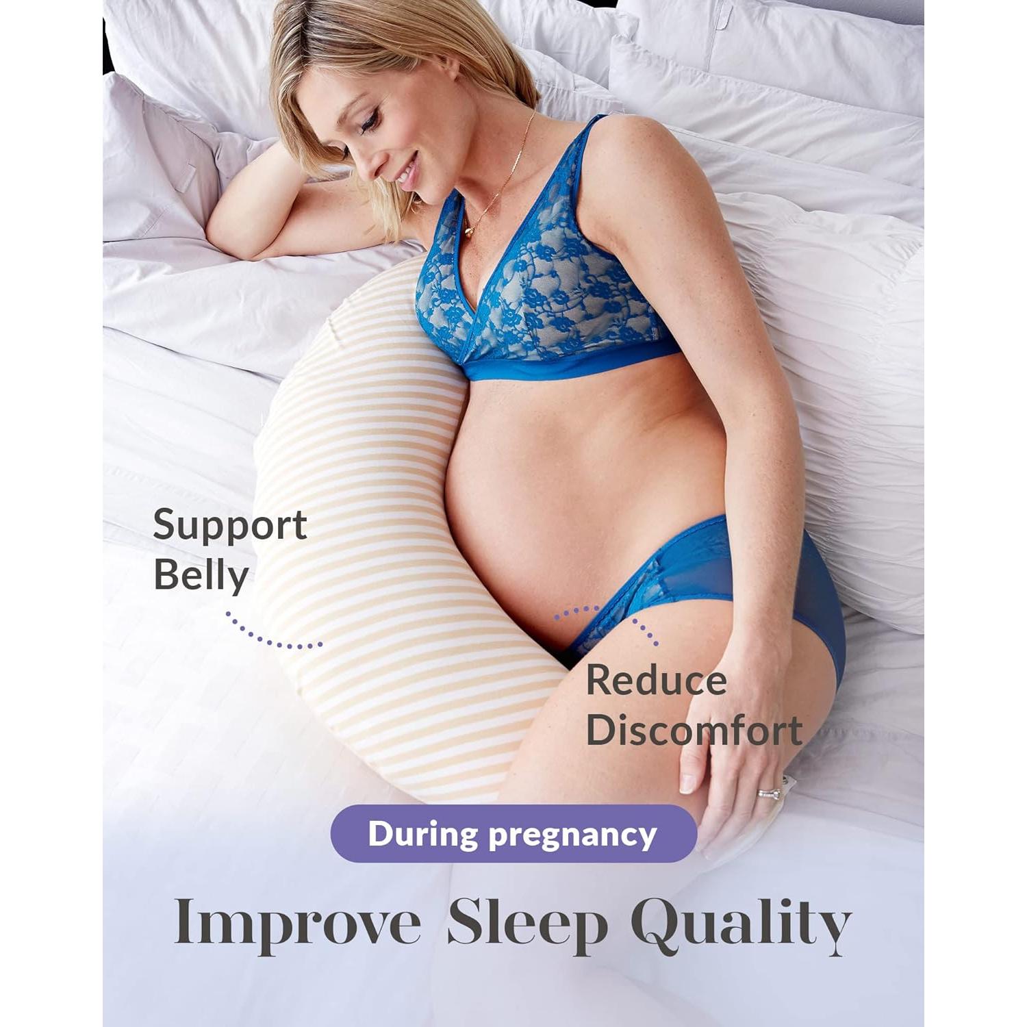 Almohada de Embarazo Mamaway Ajustable Transpirable 1.5kg