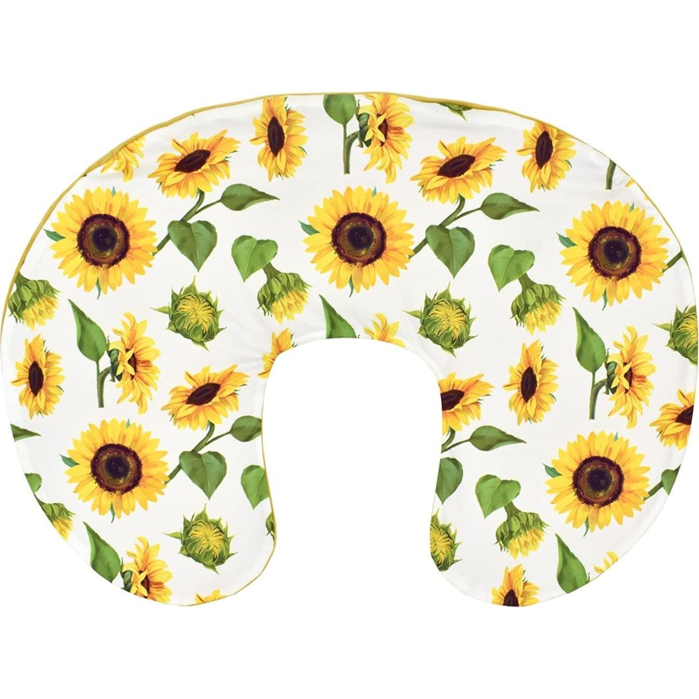 Funda de Almohada de Lactancia BxuanW Girasol 2 Unidades