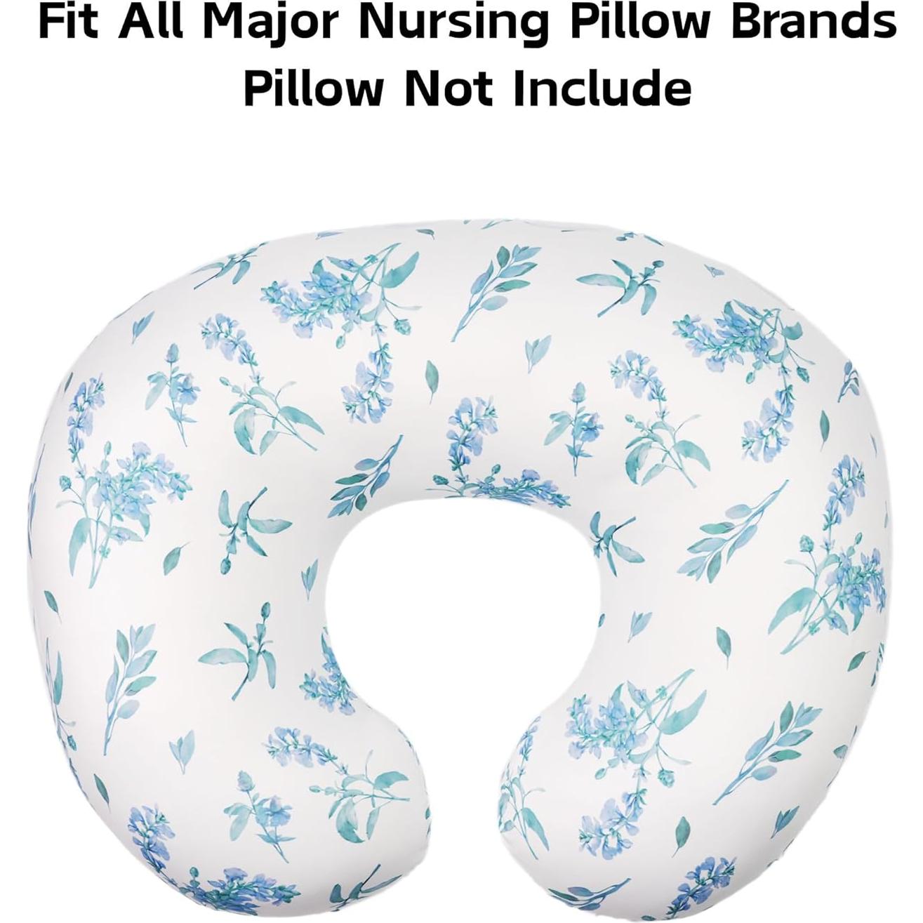 Funda de Almohada de Lactancia Wirein Salvia Verde 57x45cm