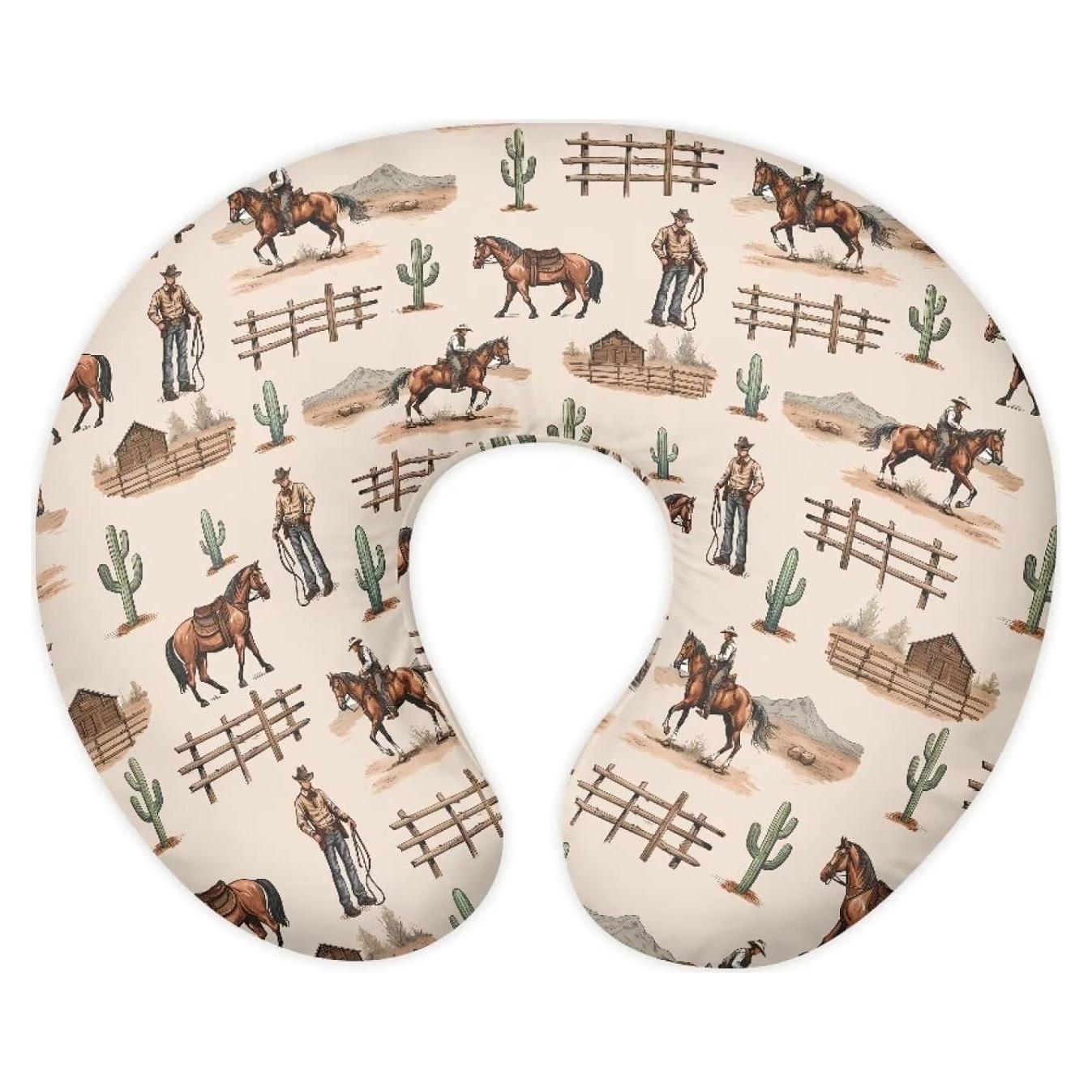 Funda de Almohada de Lactancia Tongluoye Cow Boy 80x54cm