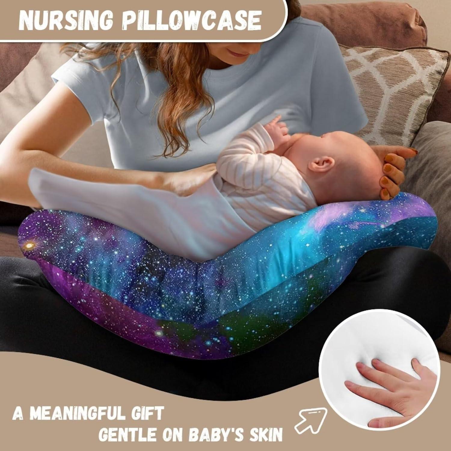 Funda de Almohada de Lactancia Tongluoye Cow Boy 80x54cm