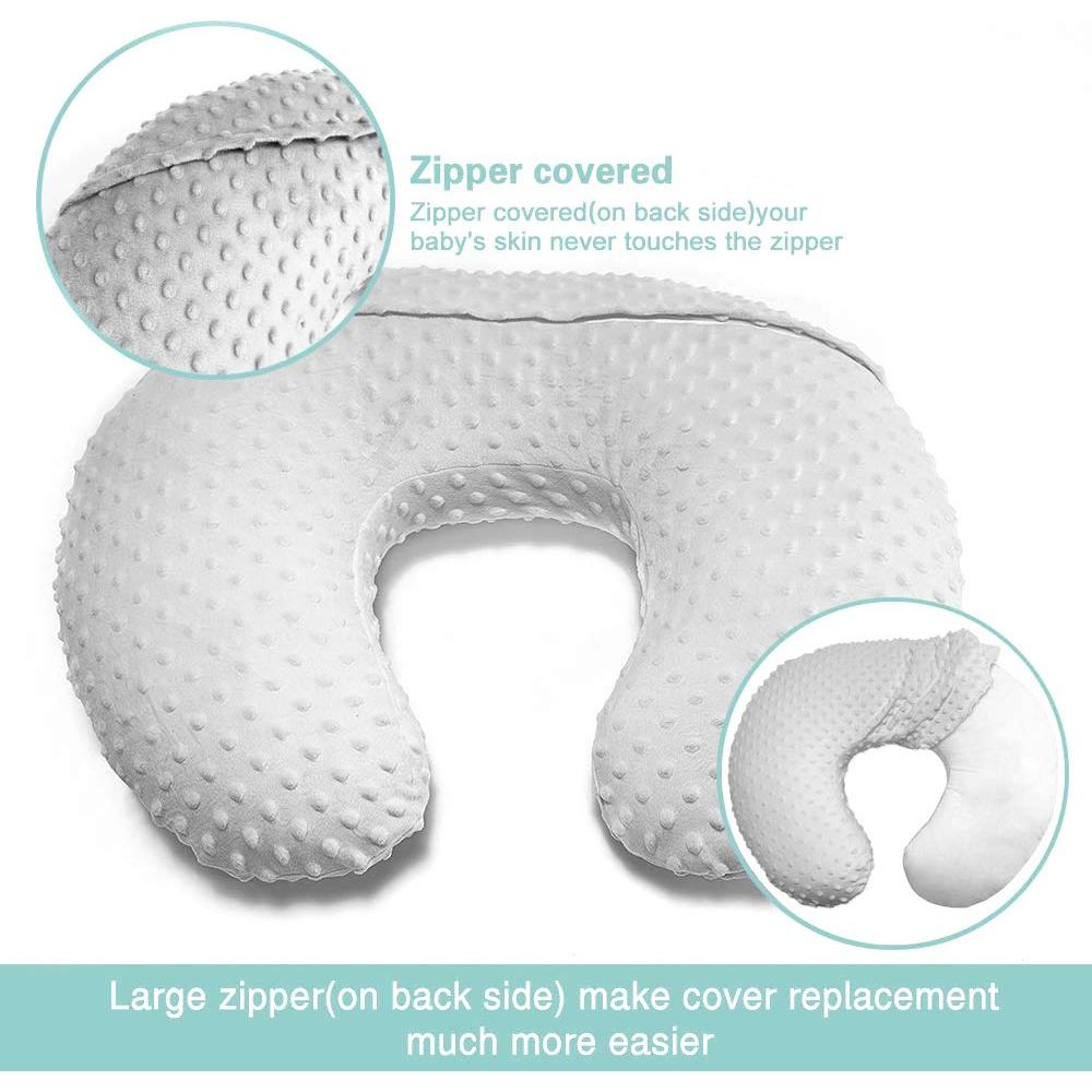 Funda de Almohada de Lactancia Owlowla Floral 100% Poliéster