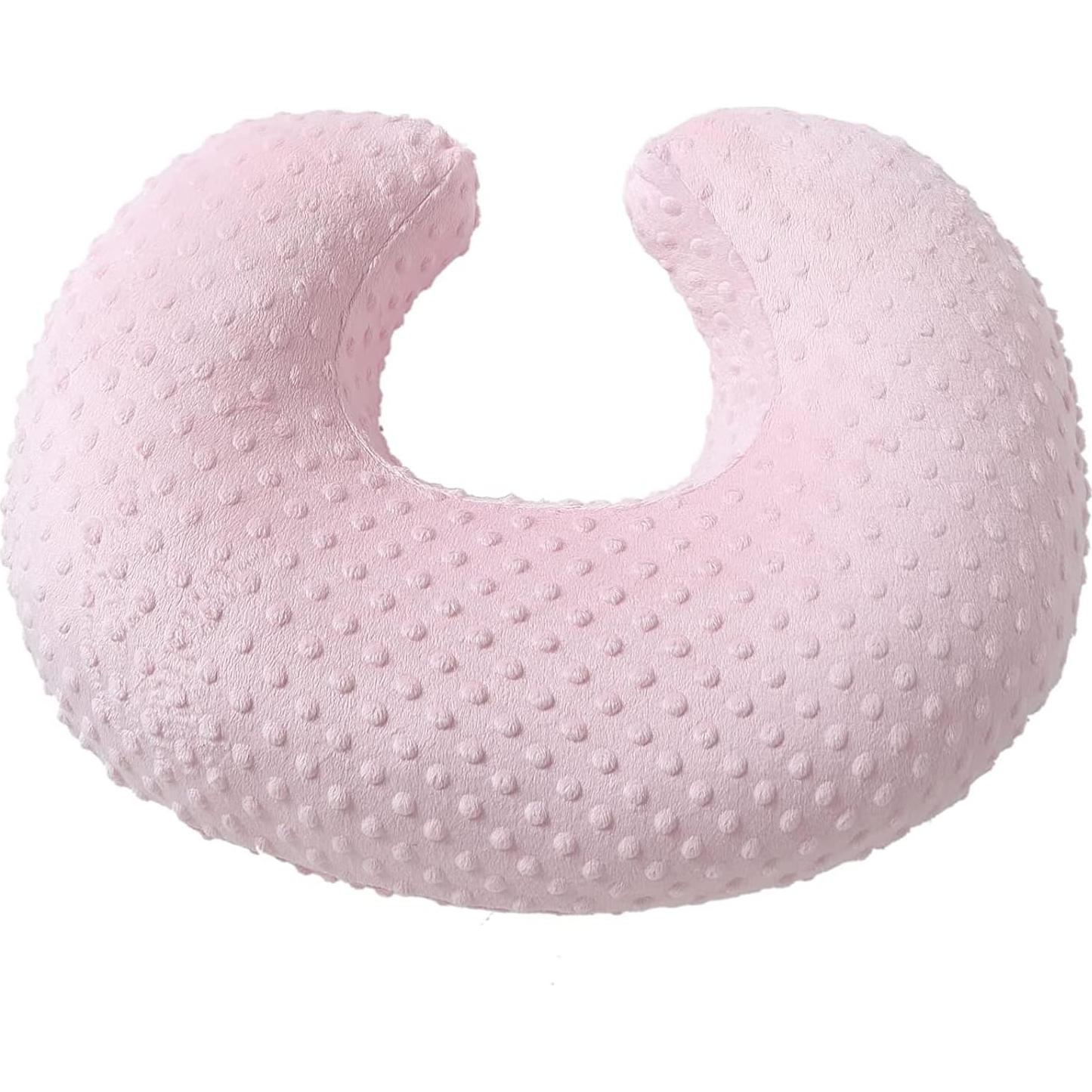 Funda de Almohada de Lactancia DONOMILO Rosa Claro Transpirable