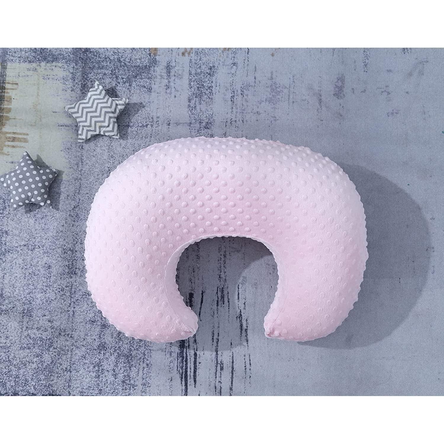 Funda de Almohada de Lactancia DONOMILO Rosa Claro Transpirable