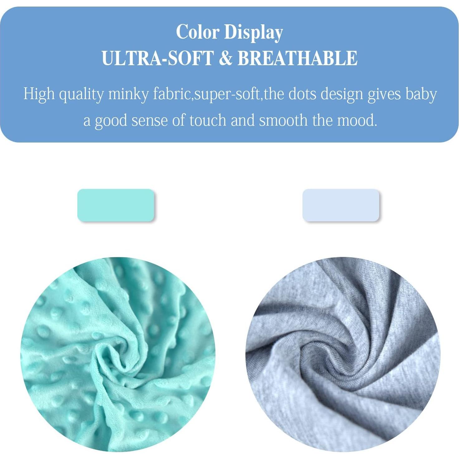 Almohada de Lactancia NiSleep Verde Claro Ajustable 55.9x45 cm