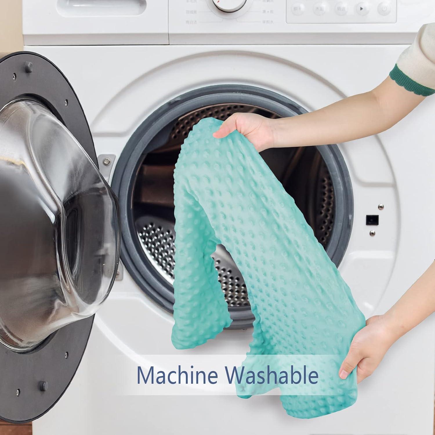 Almohada de Lactancia NiSleep Verde Claro Ajustable 55.9x45 cm