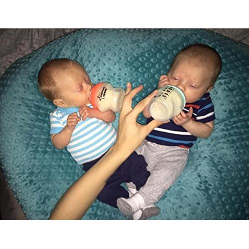 Cojín Twin Z Teal 6 en 1 para Lactancia y Alimentación